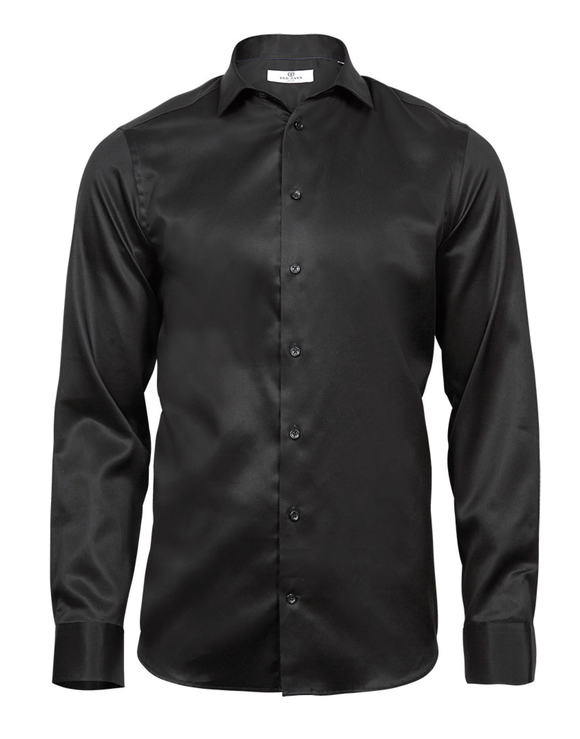 TJ4021 Men’s Luxury Slim Fit Shirt Black