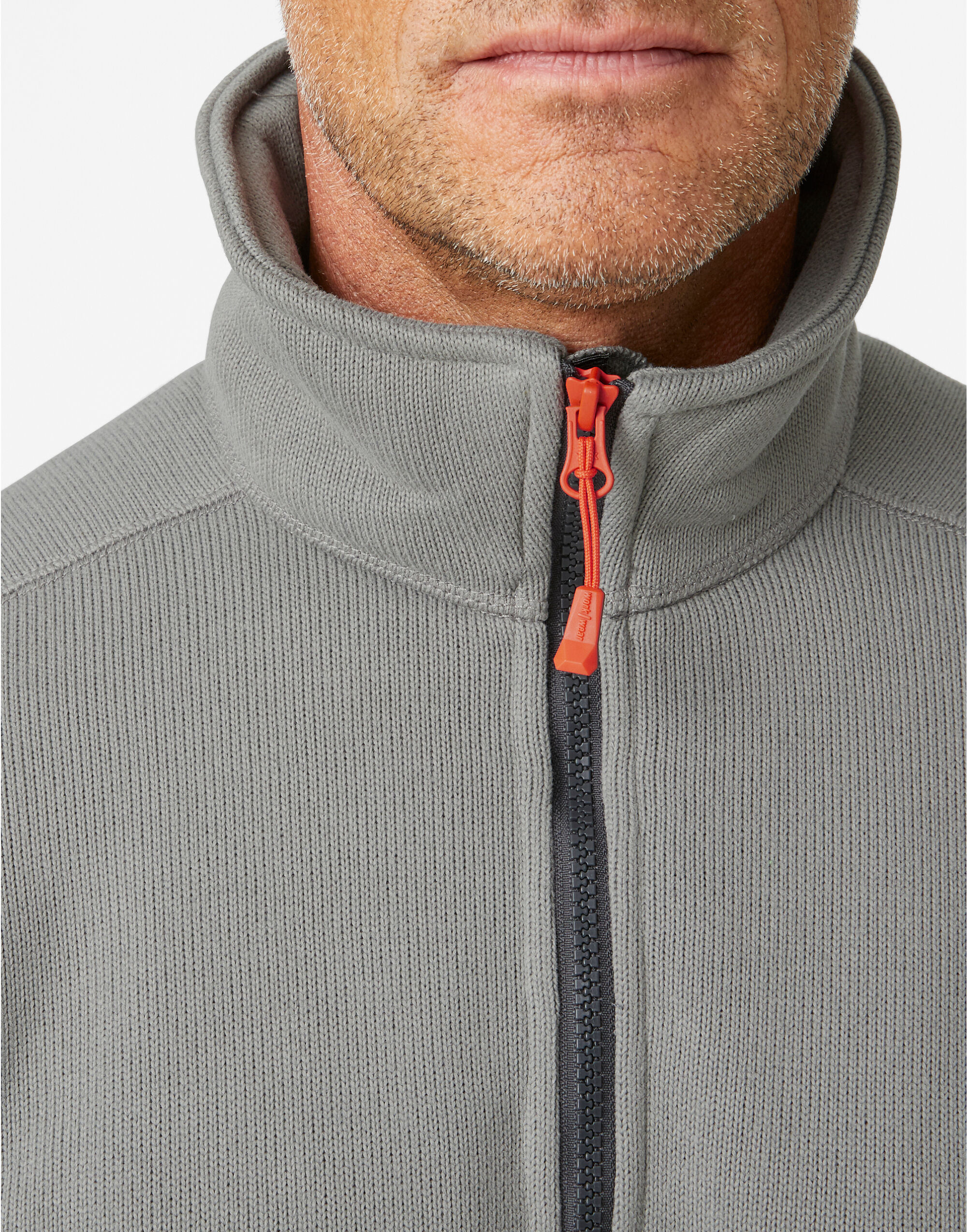72251 Kensington 1/2 Zip Fleece Mid Grey