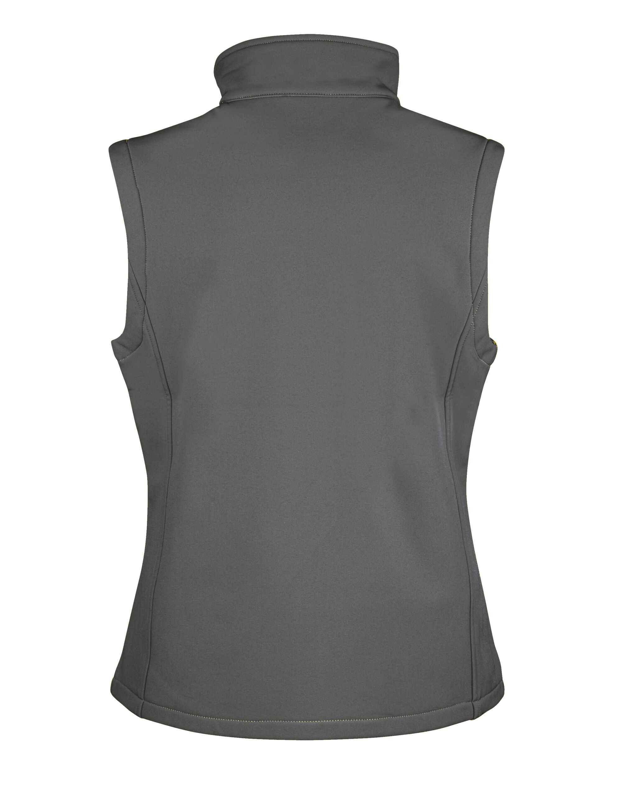 R232F Ladies’ Printable Softshell Bodywarmer with Recycled Fleece Inner Charcoal/Black
