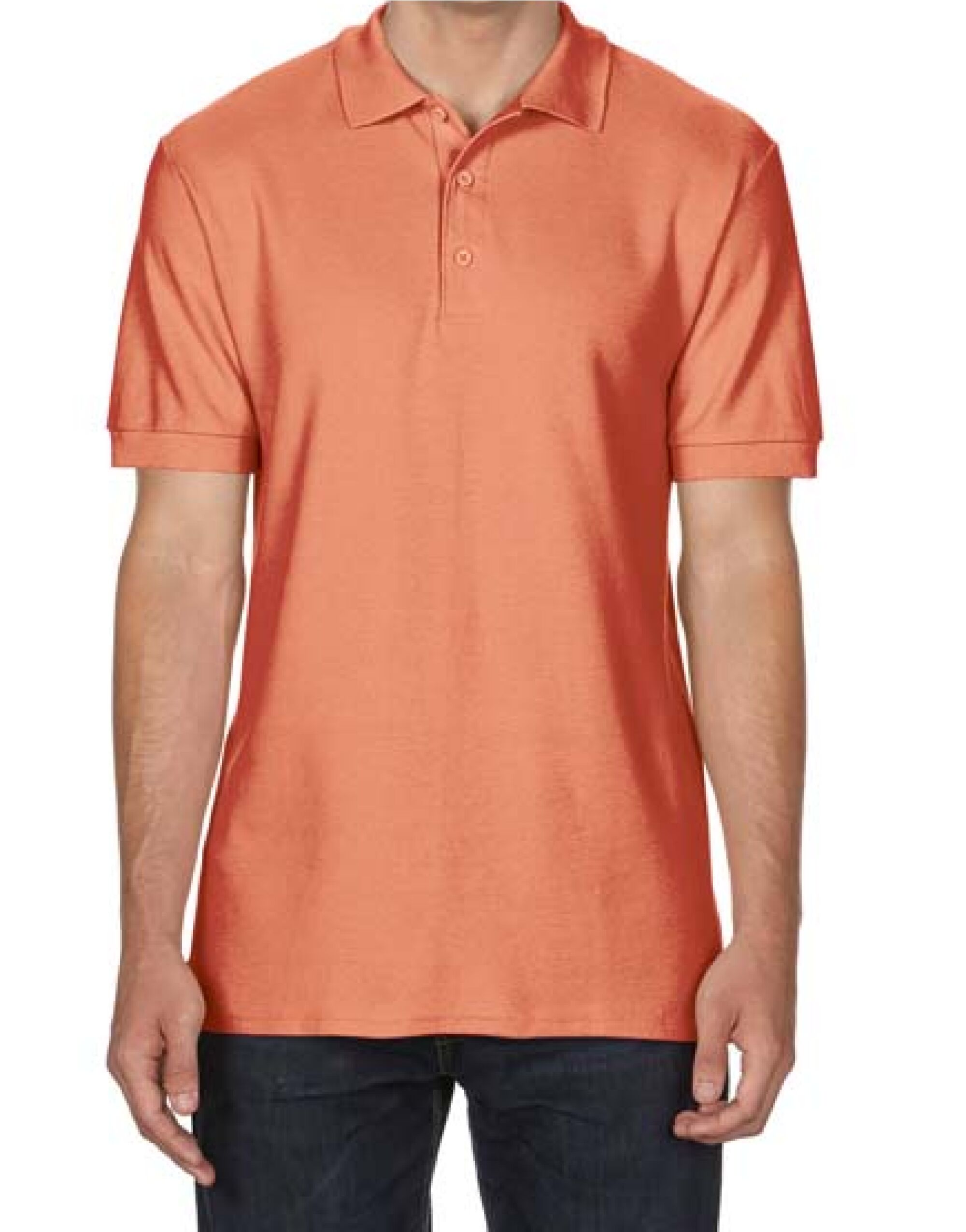 Terracota Premium Cotton® Adult Double Piqué Polo Terracota Premium Cotton® Adult Double Piqué Polo