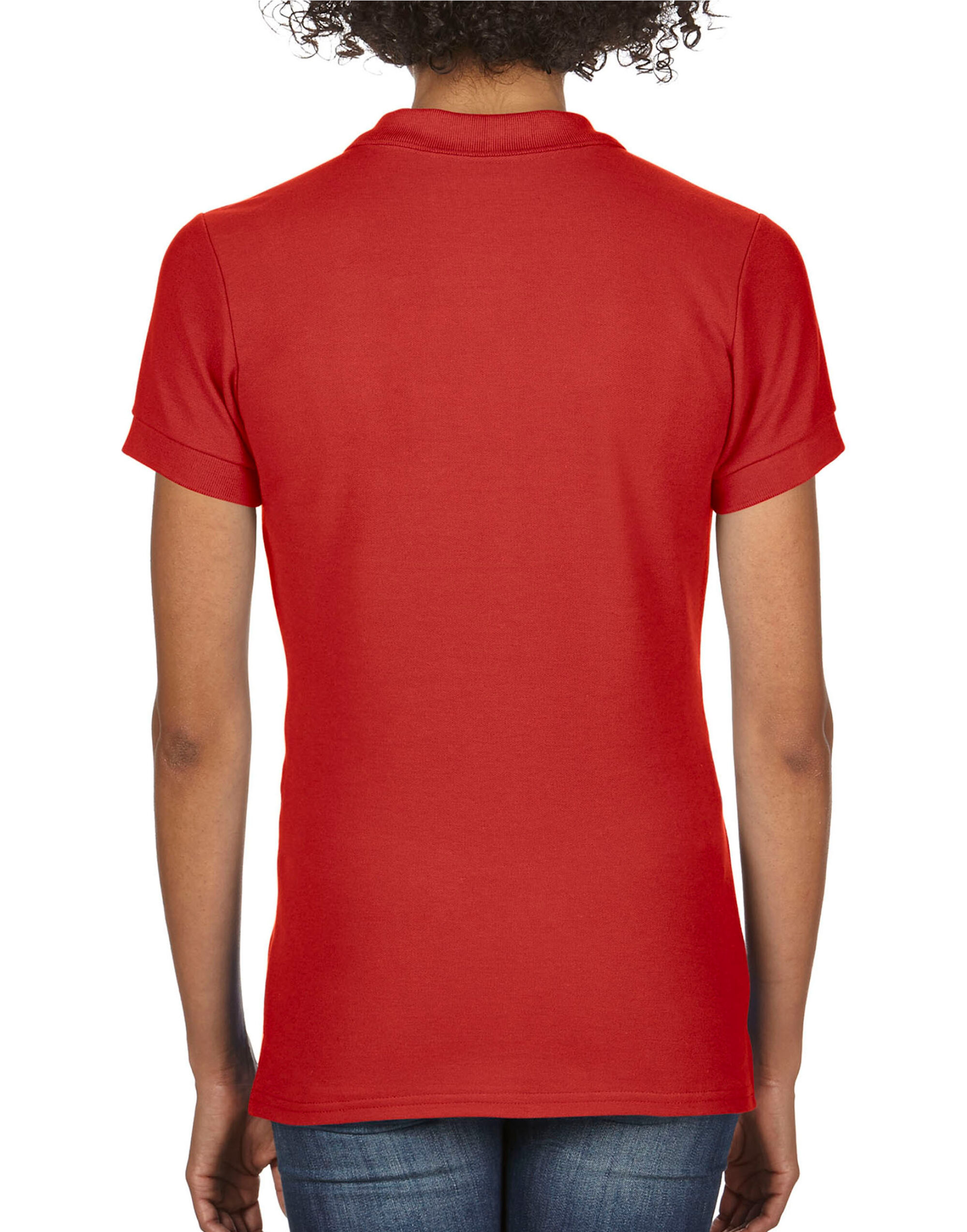 85800L Premium Cotton® Ladies’ Double Piqué Polo Red