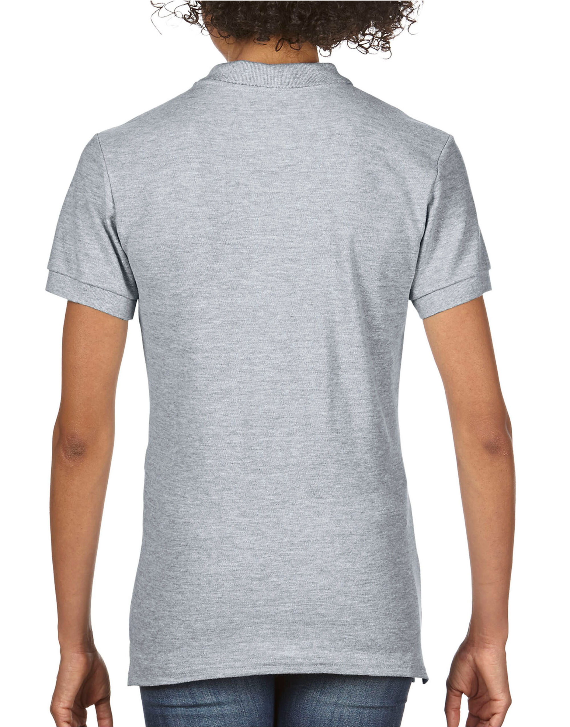 85800L Premium Cotton® Ladies’ Double Piqué Polo Sport Grey (RS)