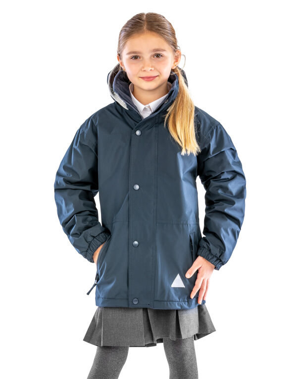 R160JY Kid’s Stormdri 4000 Recycled Coat Brown