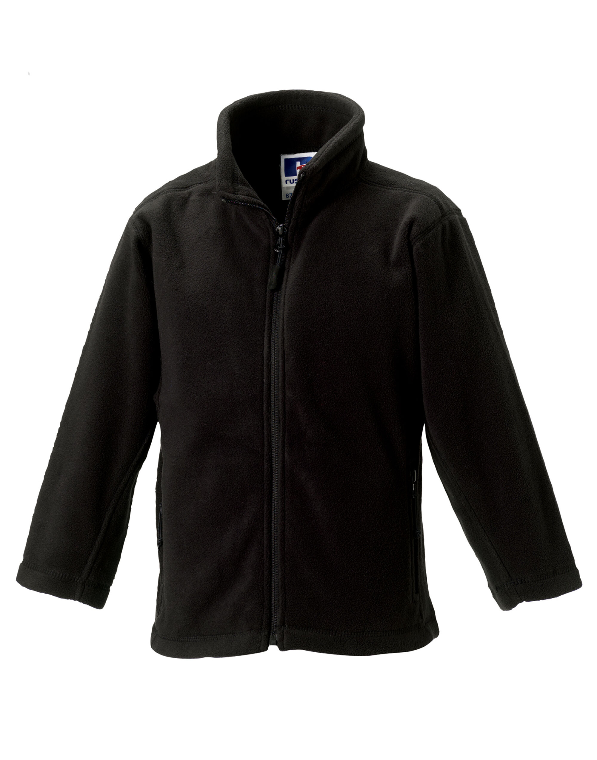 8700B Kids Full Zip Outdoor Fleece Black 8700B Kids Full Zip Outdoor Fleece Black