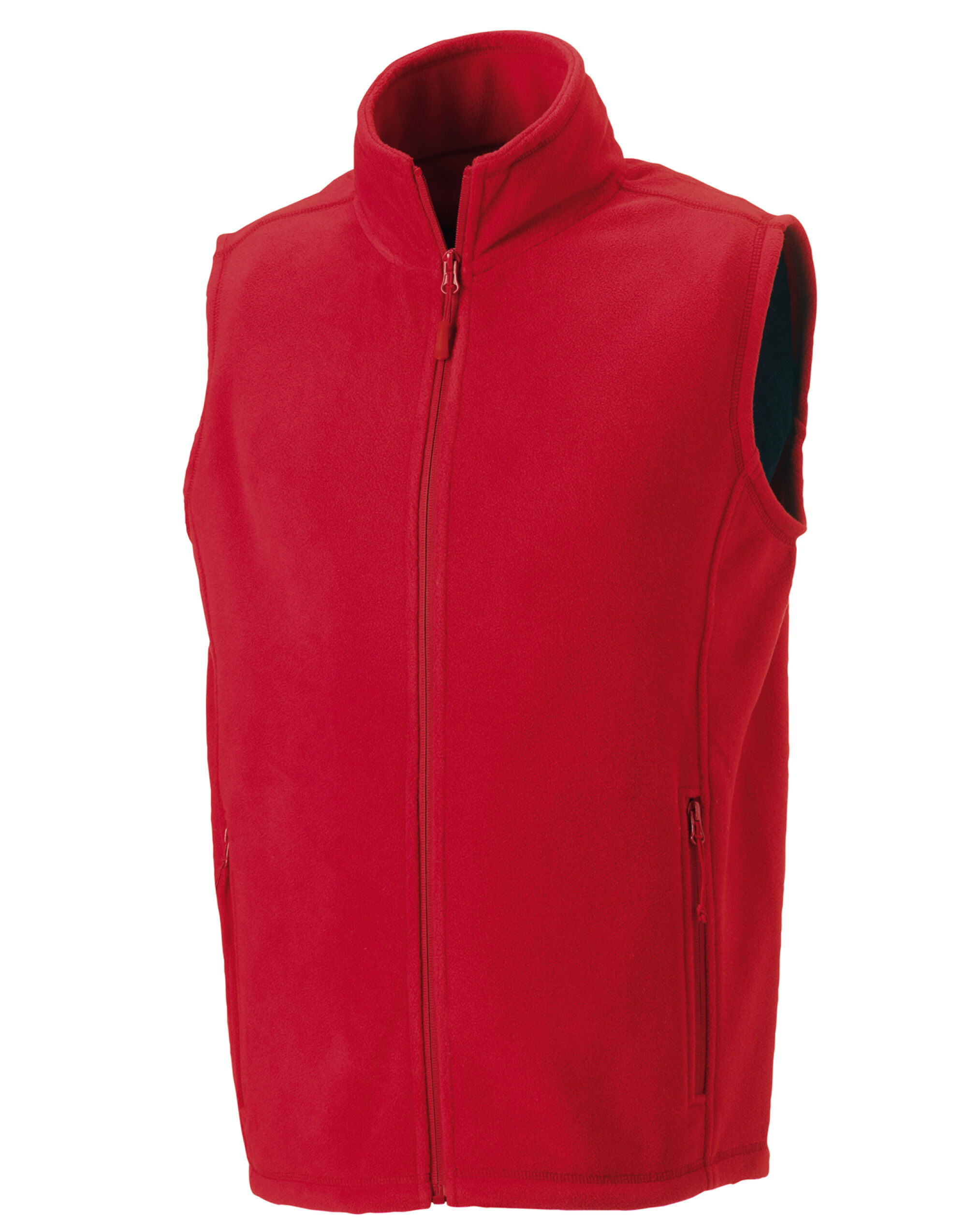 Classic Red Men’s Outdoor Fleece Gilet