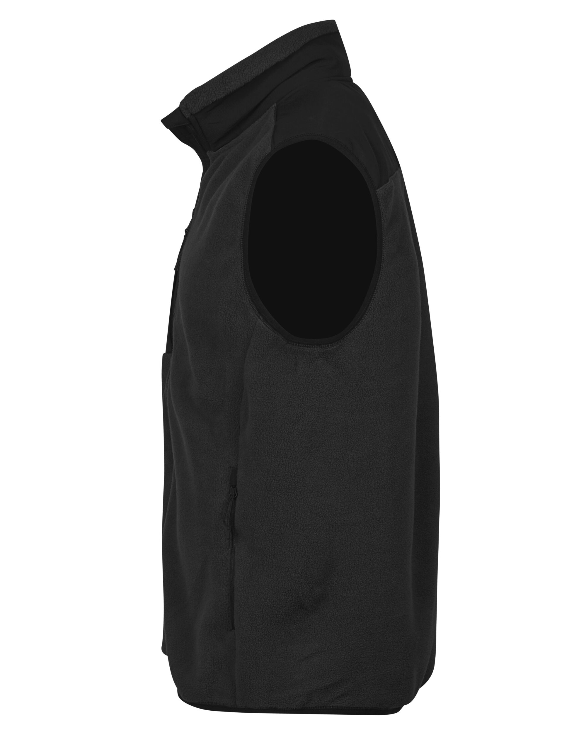 TJ9122 Mountain Fleece Bodywarmer Black/Black