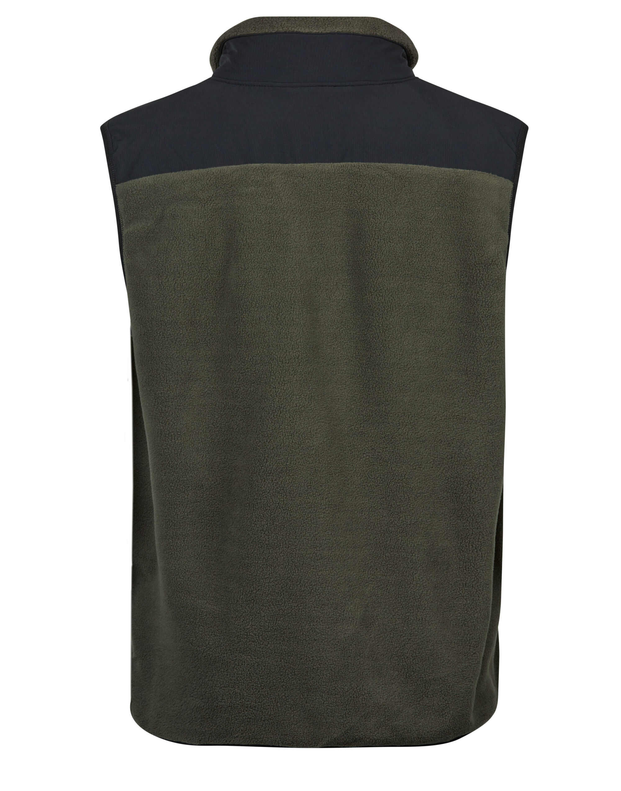TJ9122 Mountain Fleece Bodywarmer Deep Green/ Black