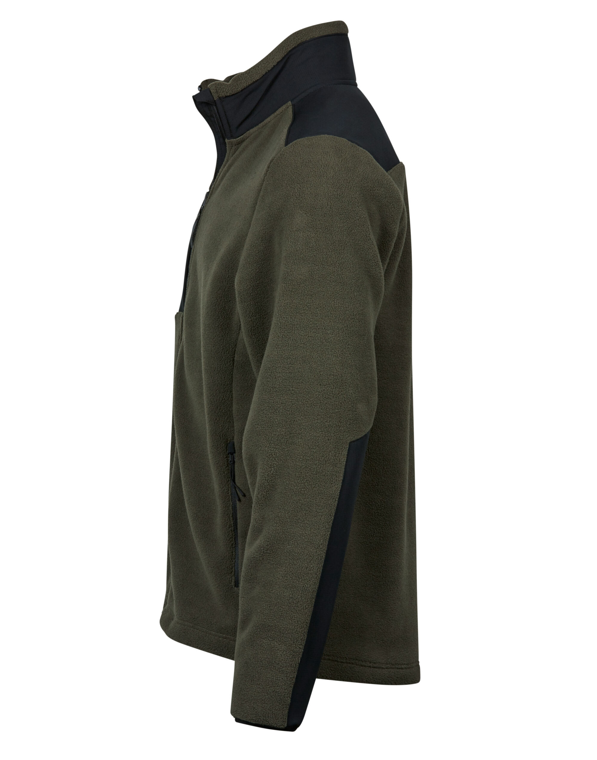 TJ9120 Mountain Fleece Deep Green/ Black