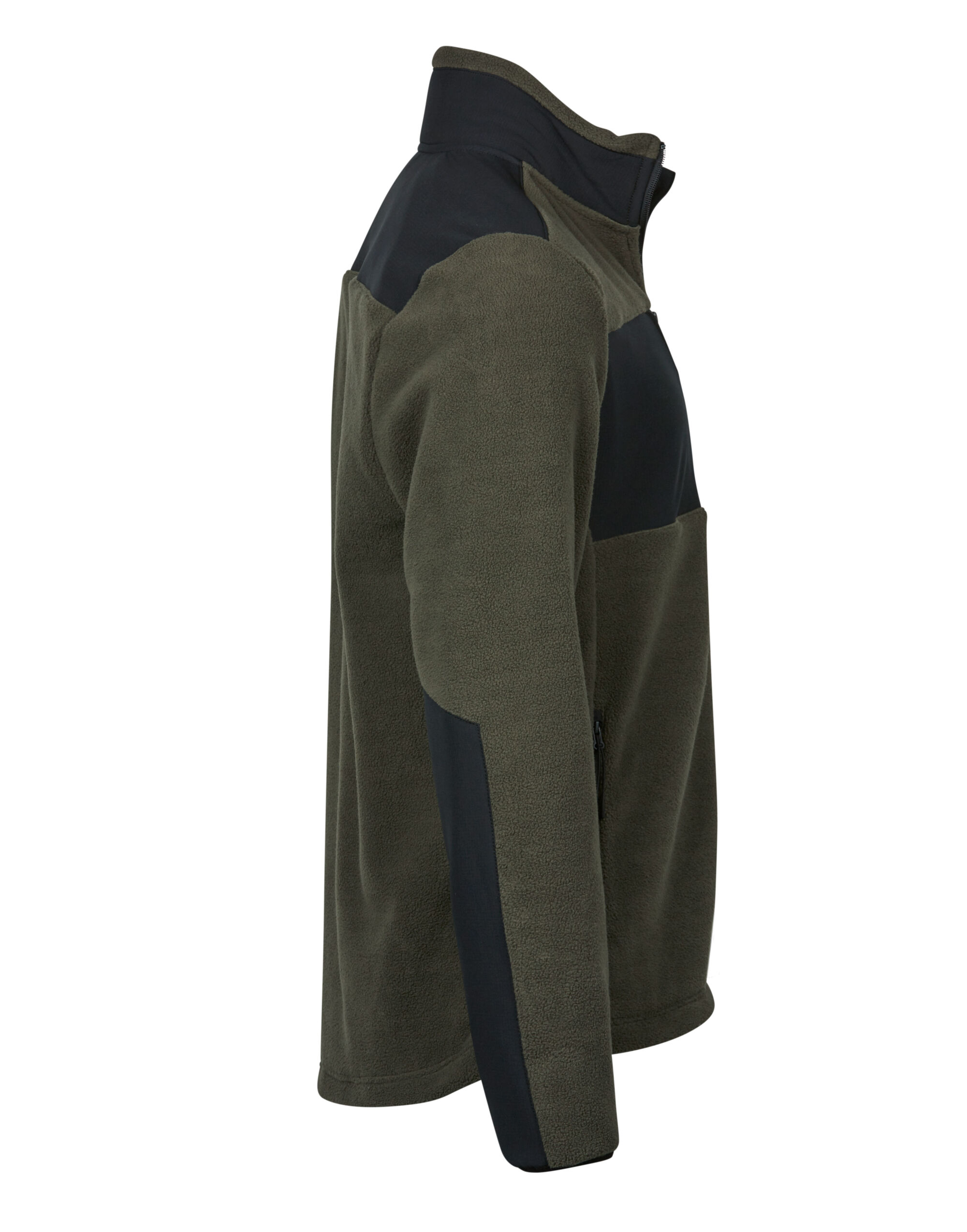 TJ9120 Mountain Fleece Deep Green/ Black