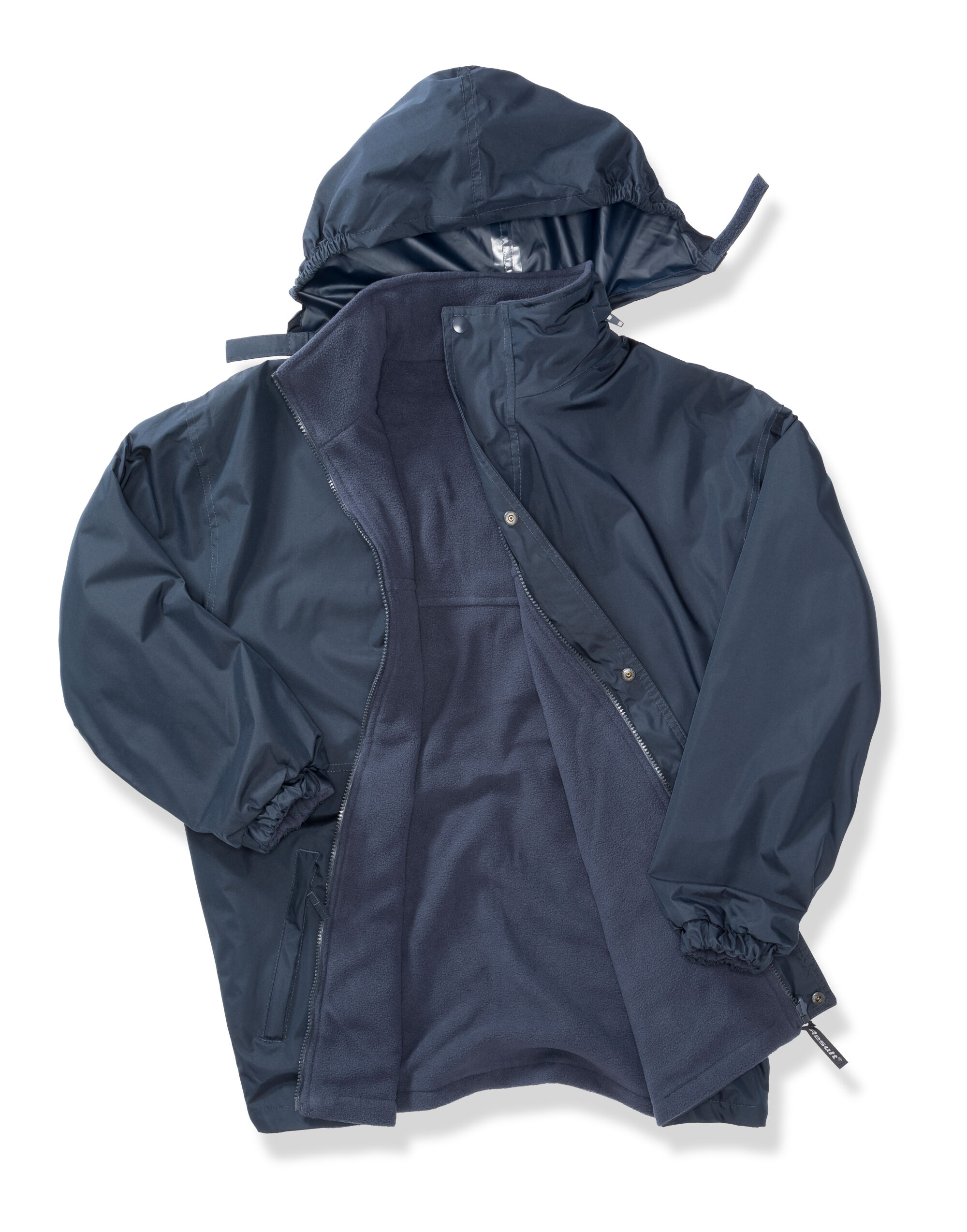 R160X Recycled Fleece Lined Stormdri 4000 Jacket Navy/Navy