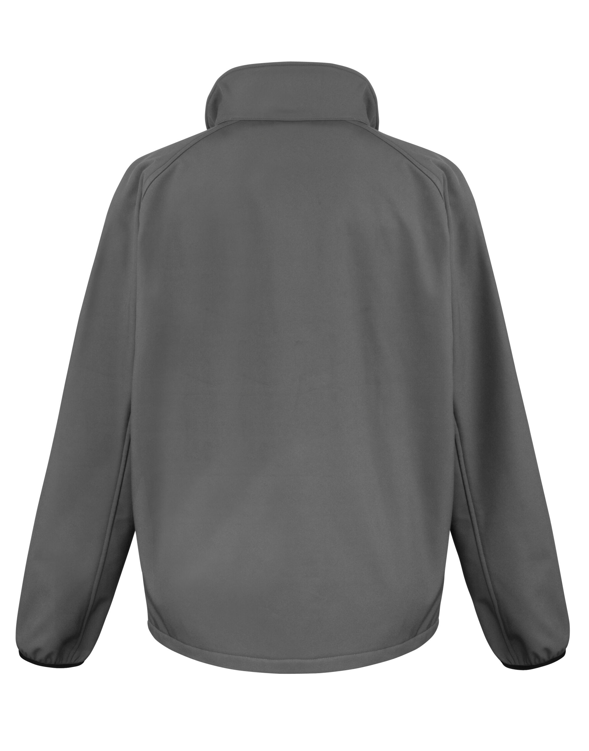 R231M Men’s Printable Softshell Jacket with Recycled Inner Fleece Charcoal/Black