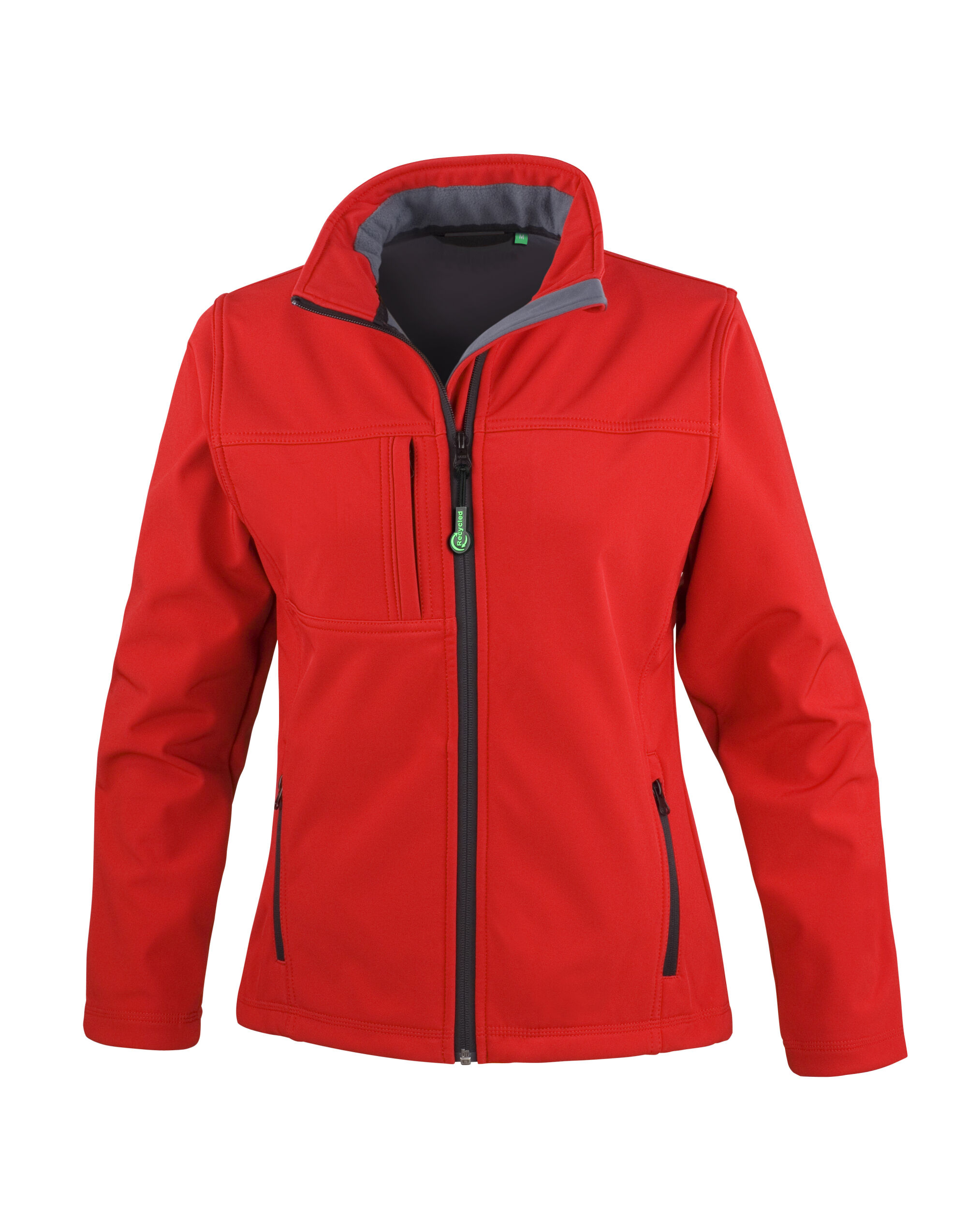 R121F Red Women’s Recycled 3-Layer Classic Softshell Jacket