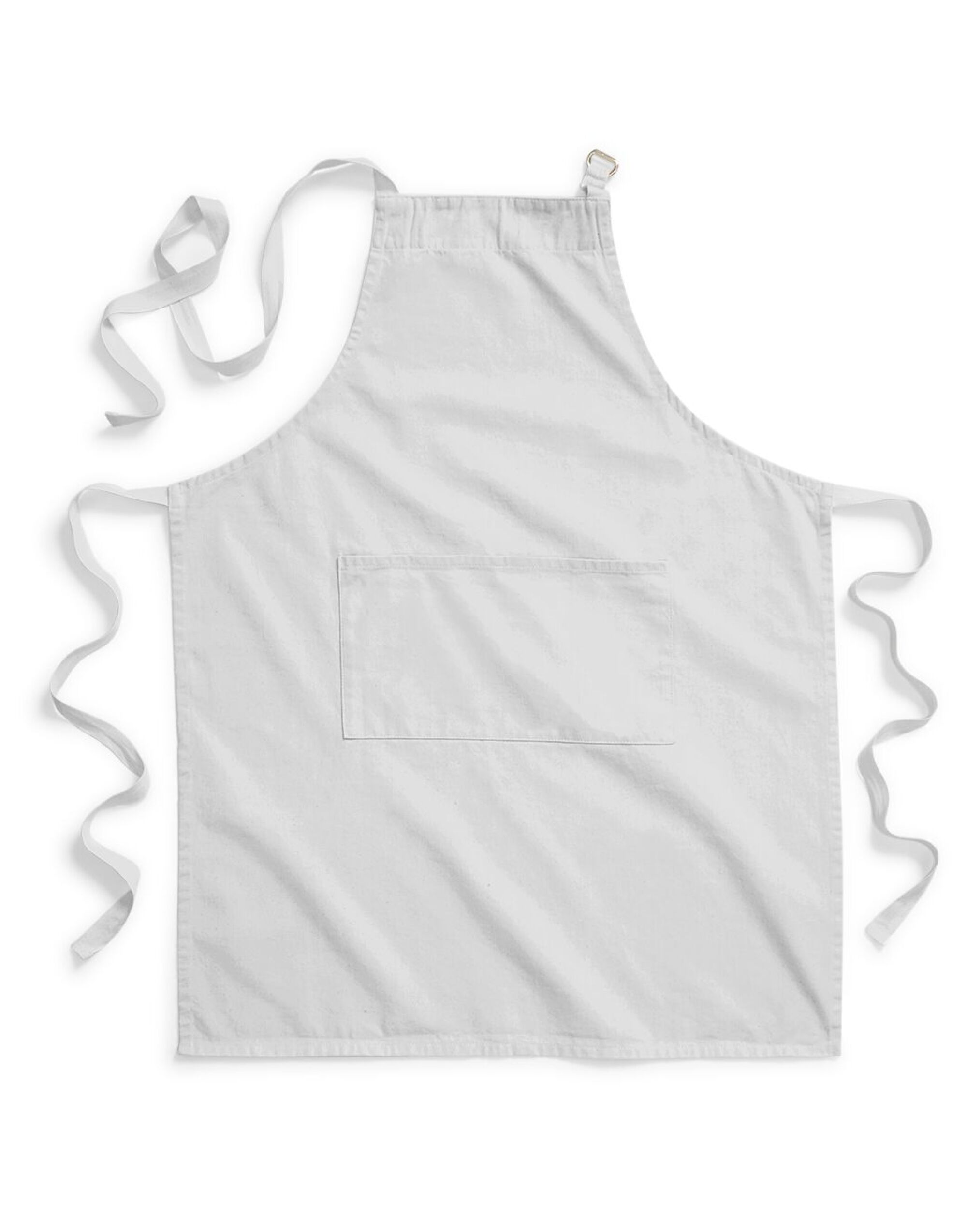 Light Grey FairTrade Cotton Adult Apron