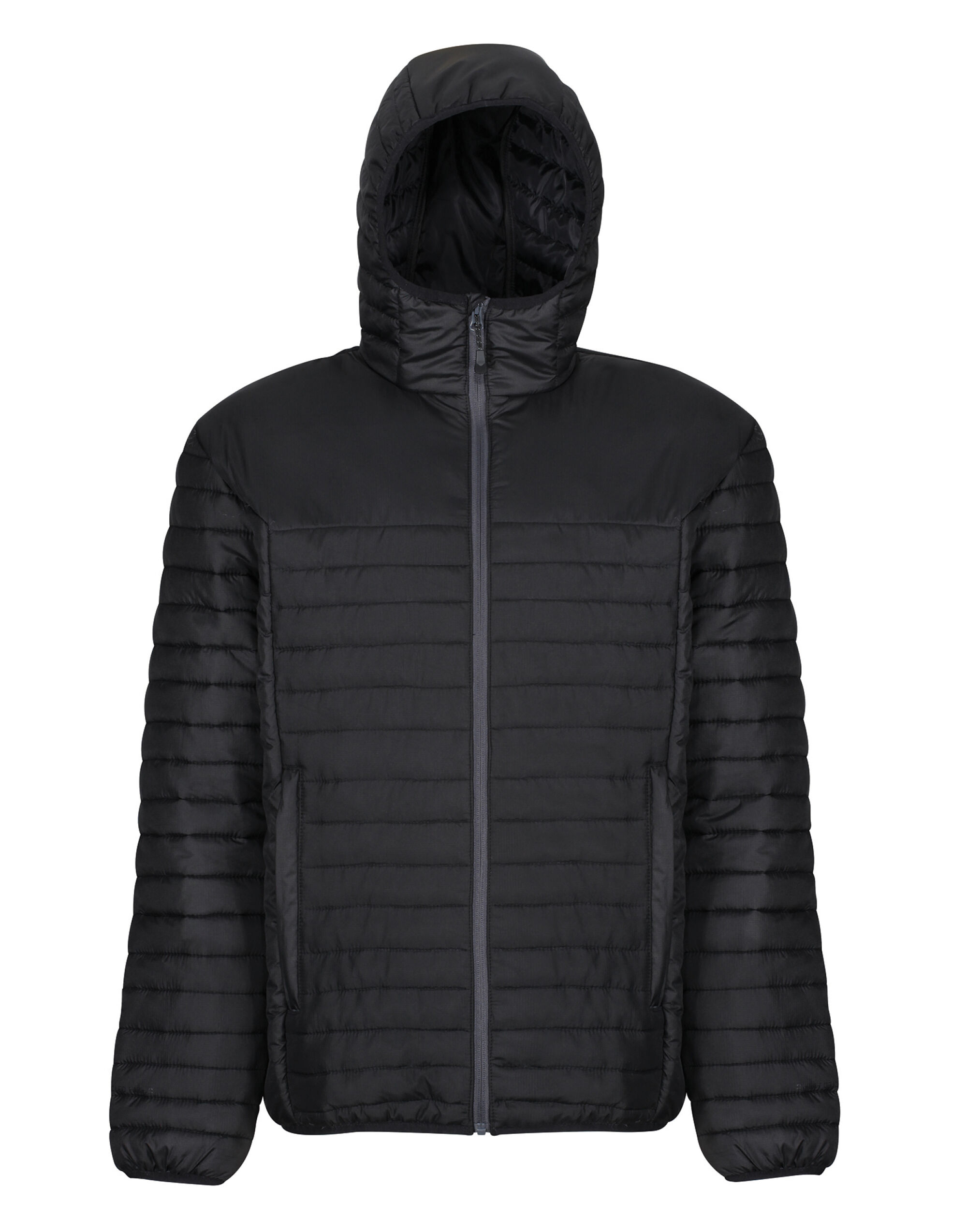 TRA423 Recycled Thermal Jacket Black