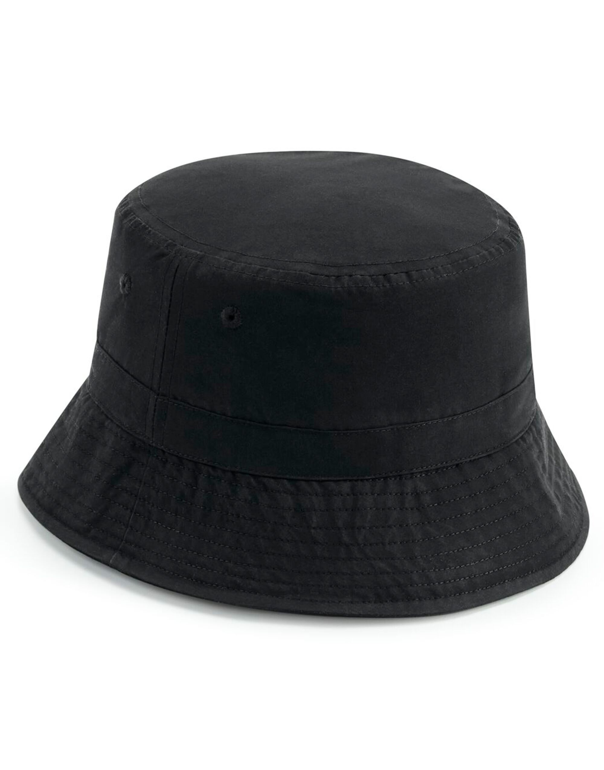 B84R Recycled Polyester Bucket Hat Black B84R Recycled Polyester Bucket Hat Black