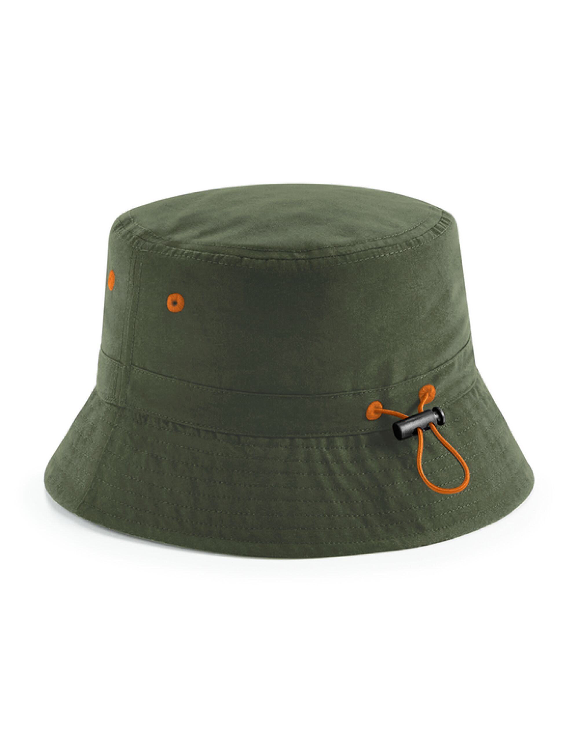 B84R Recycled Polyester Bucket Hat Olive Green