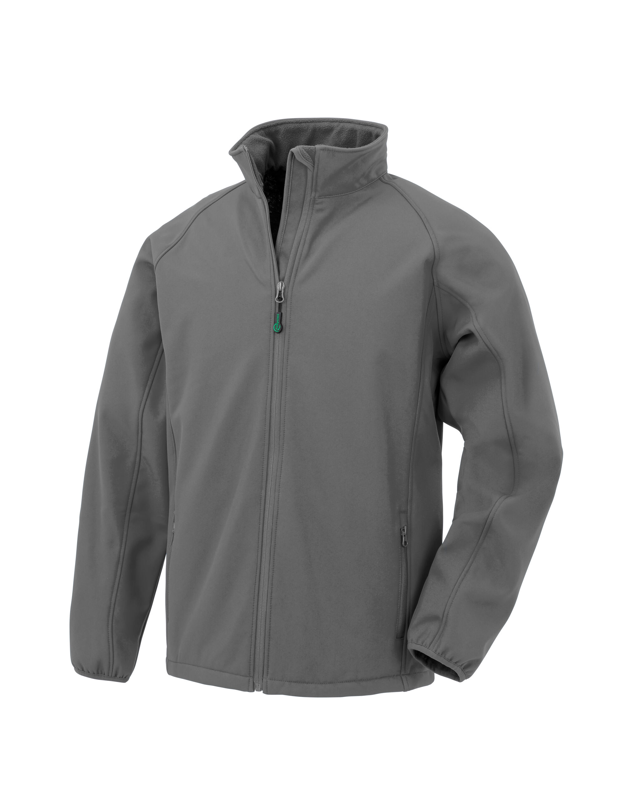 R901M Workguard Grey Men’s Recycled 2-Layer Printable Softshell Jacket
