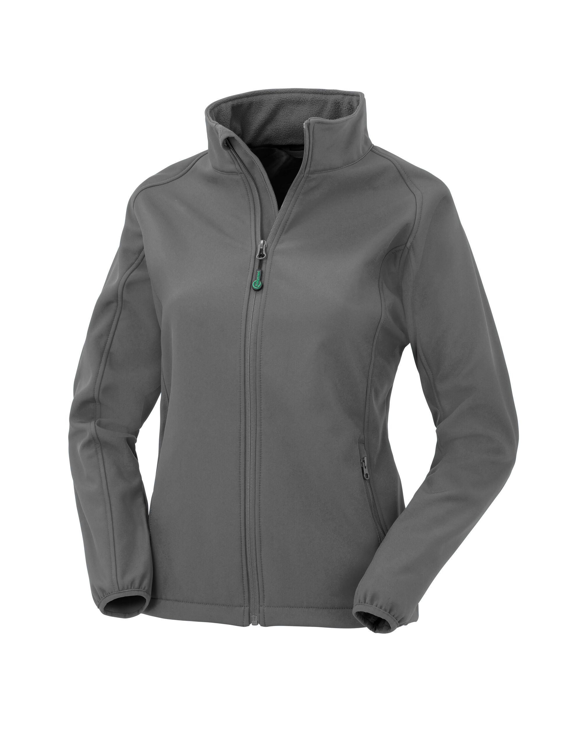R901F Ladies’ Recycled 2-Layer Printable Softshell Workguard Grey
