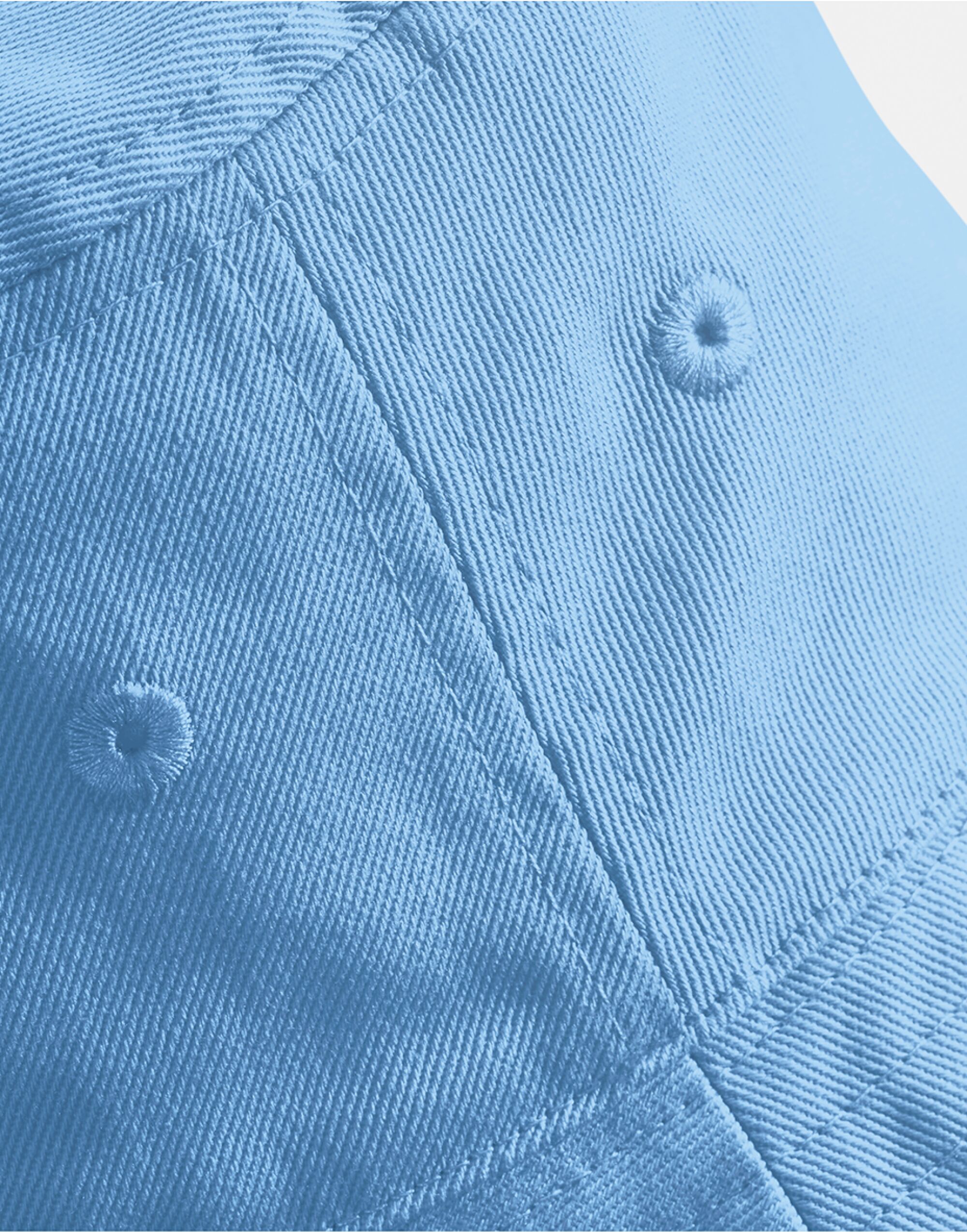 B90N Organic Cotton Bucket Hat Sky Blue