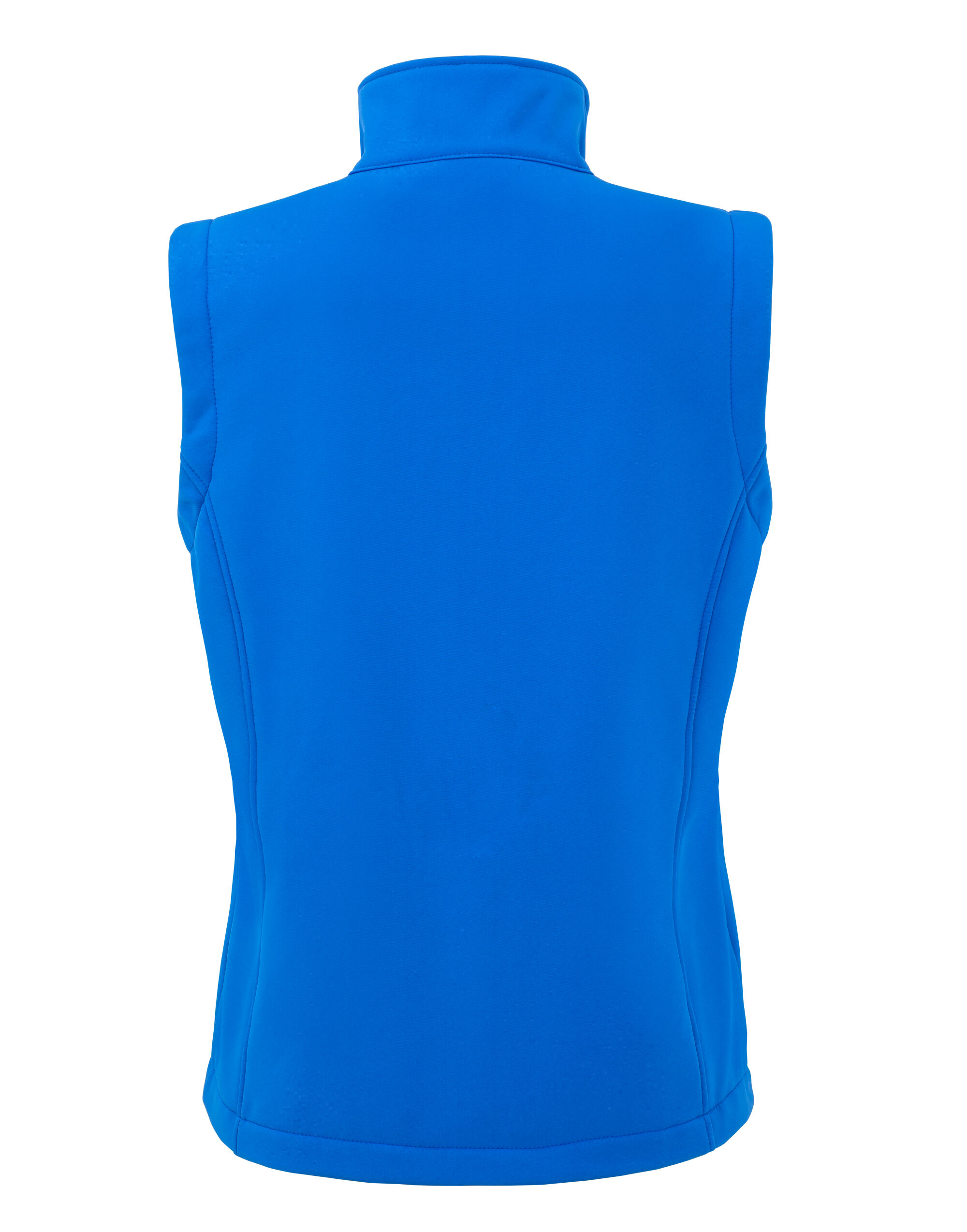 R902F Royal Blue Ladies’ Recycled 2-Layer Printable Softshell Bodywarmer