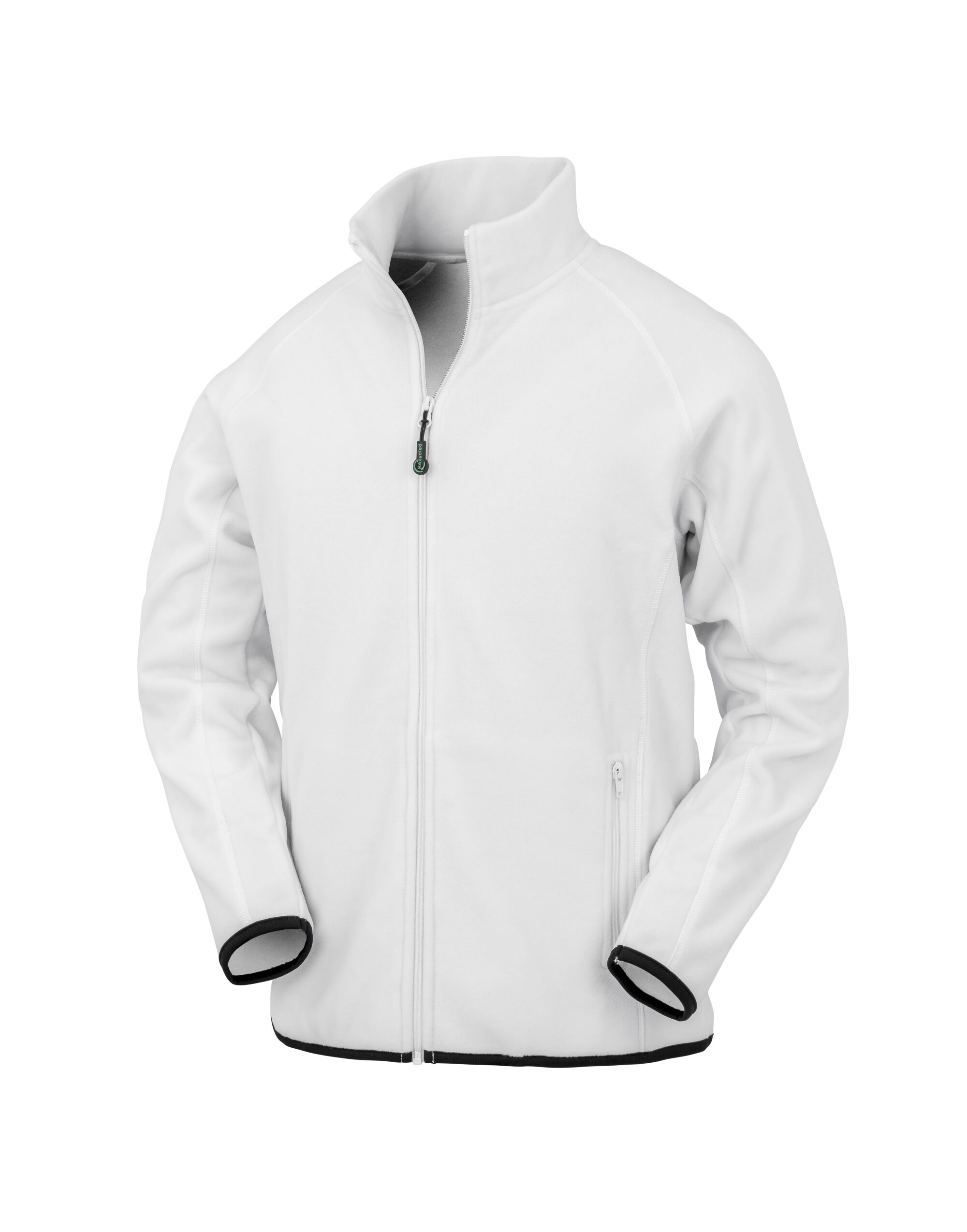 R903X White Recycled Unisex Fleece Polarthermic Jacket