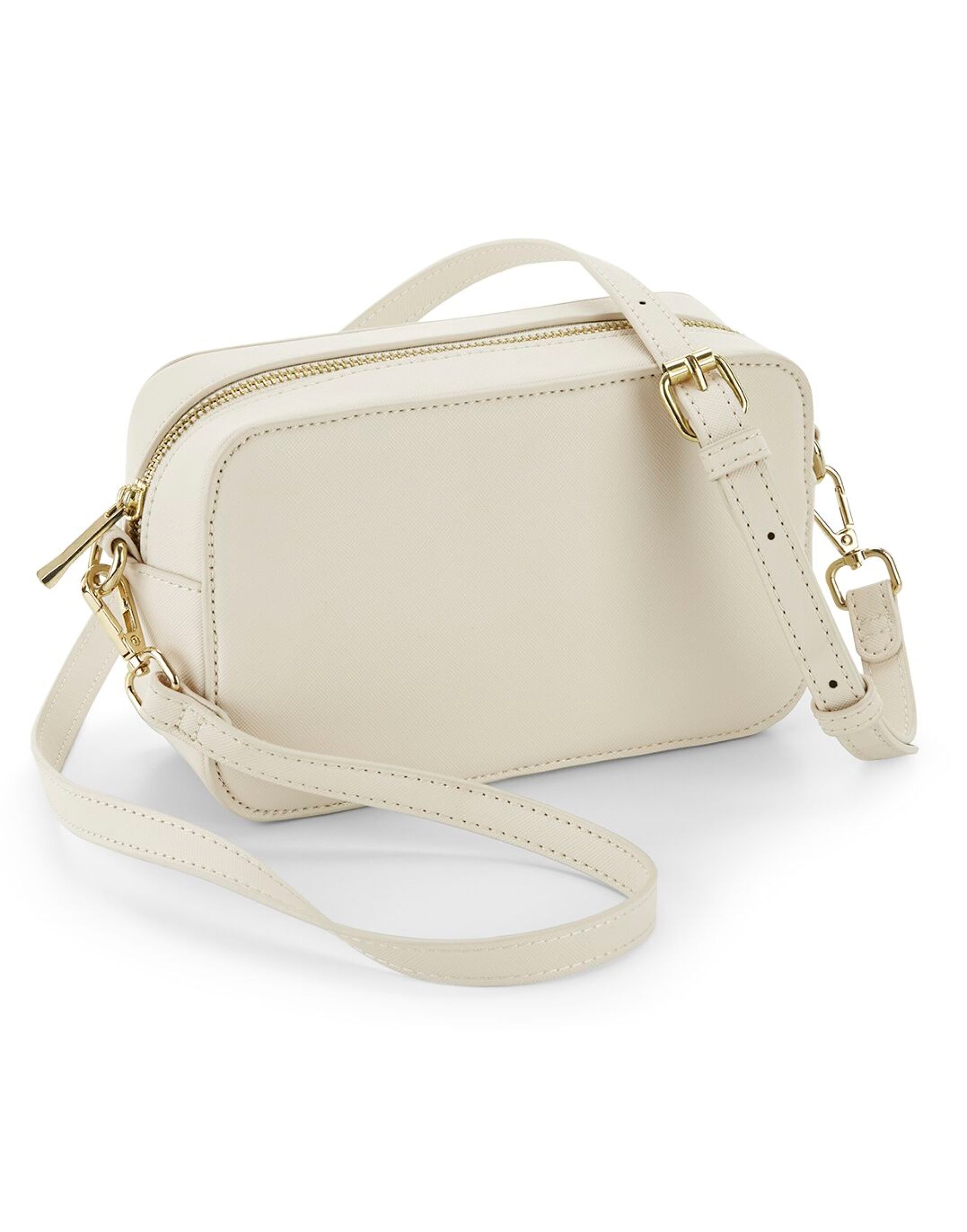 BG758 Boutique Structured Cross Body Bag Oyster
