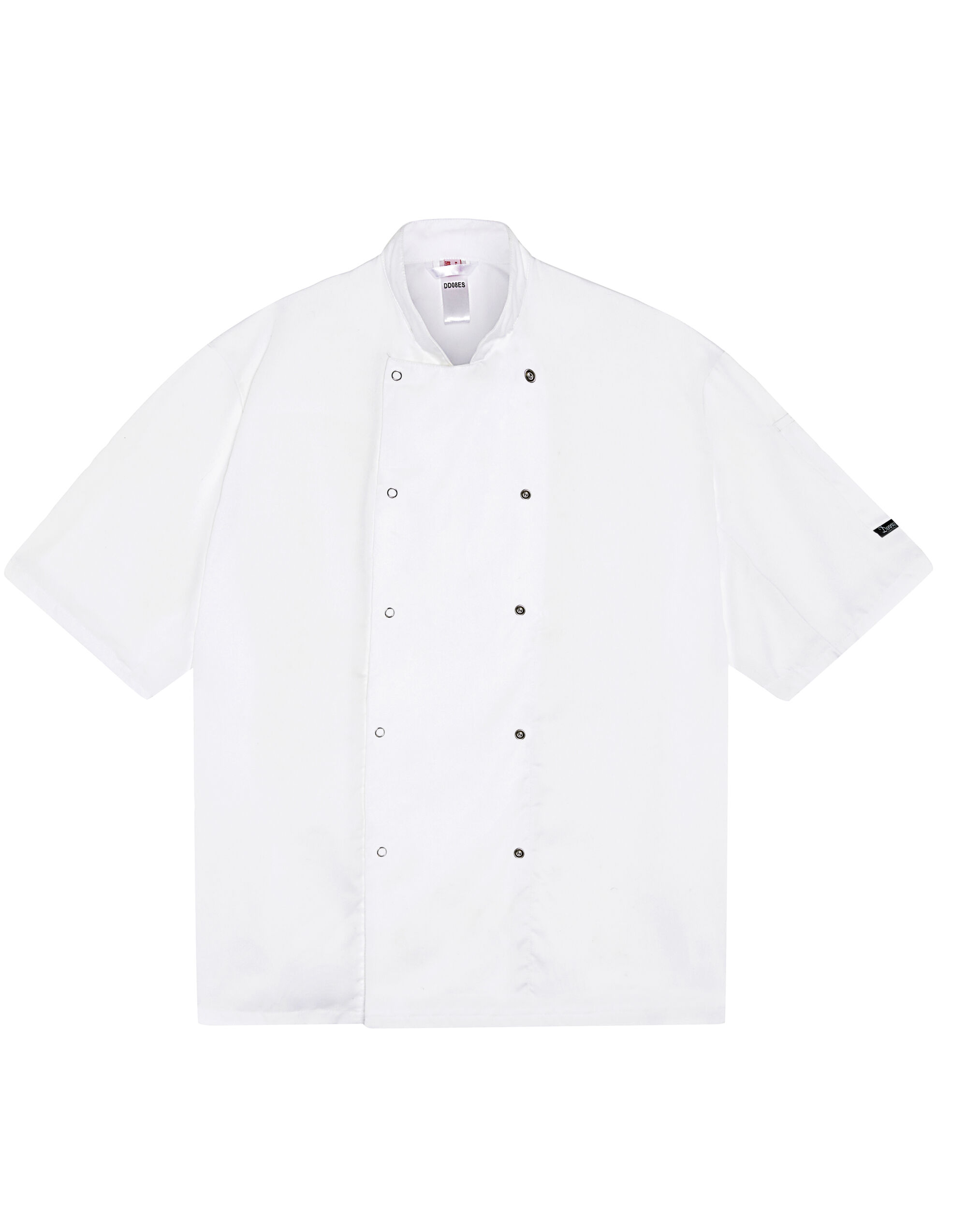 DD08 White Long Sleeve Chef’s Jacket (WH)
