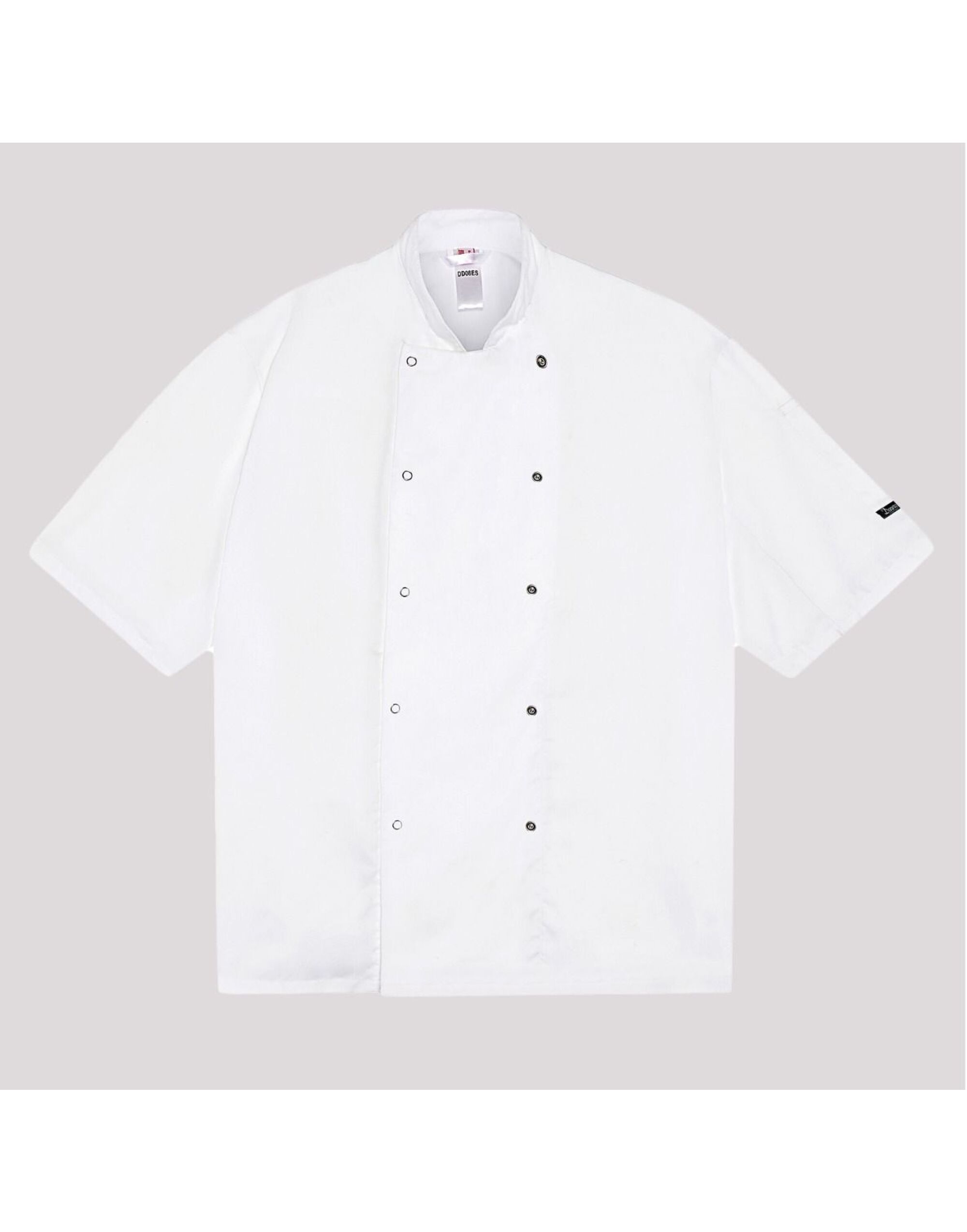 DD08S Short Sleeve Chef’s Jacket White