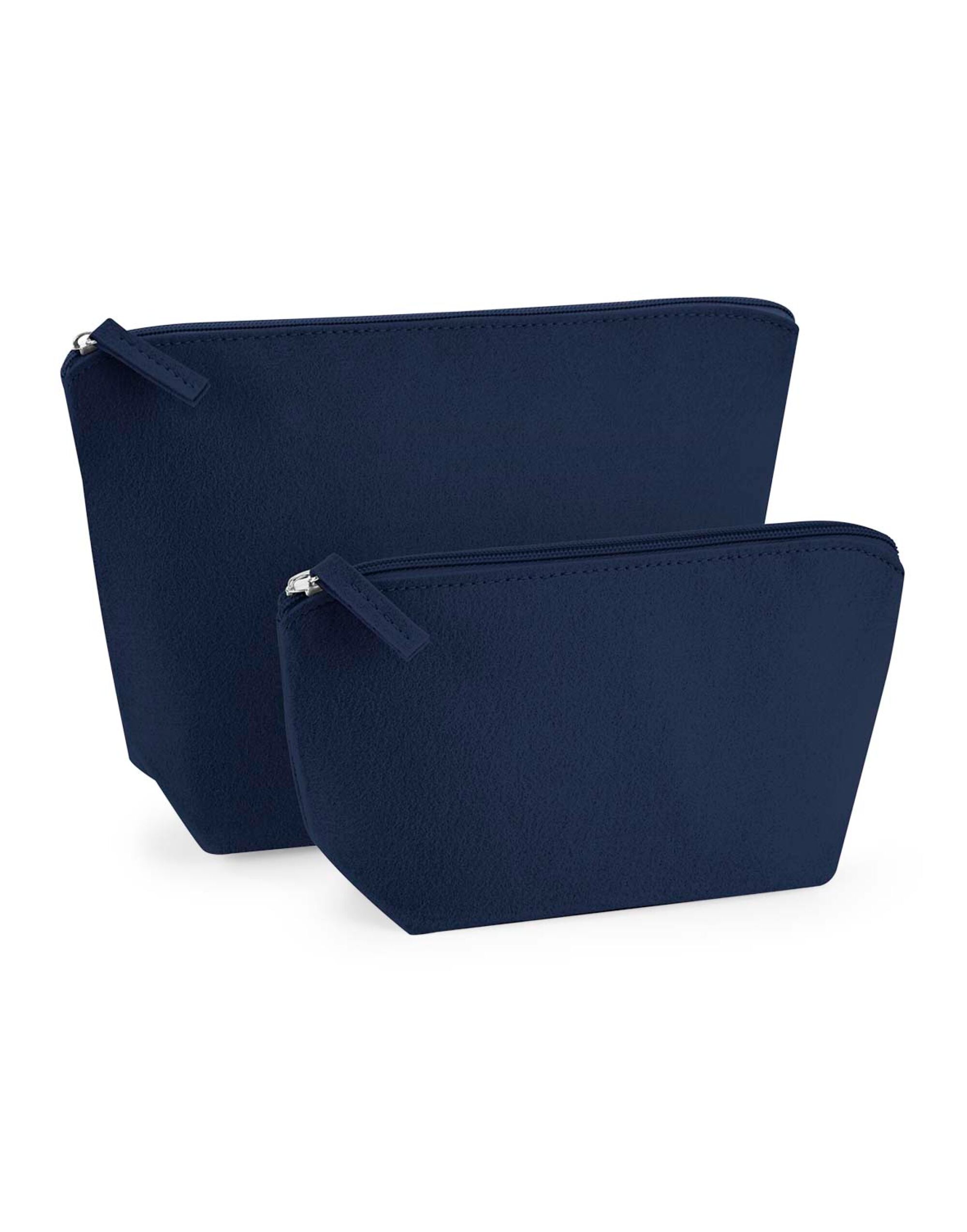 BG724 Navy Felt Accessory Bag
