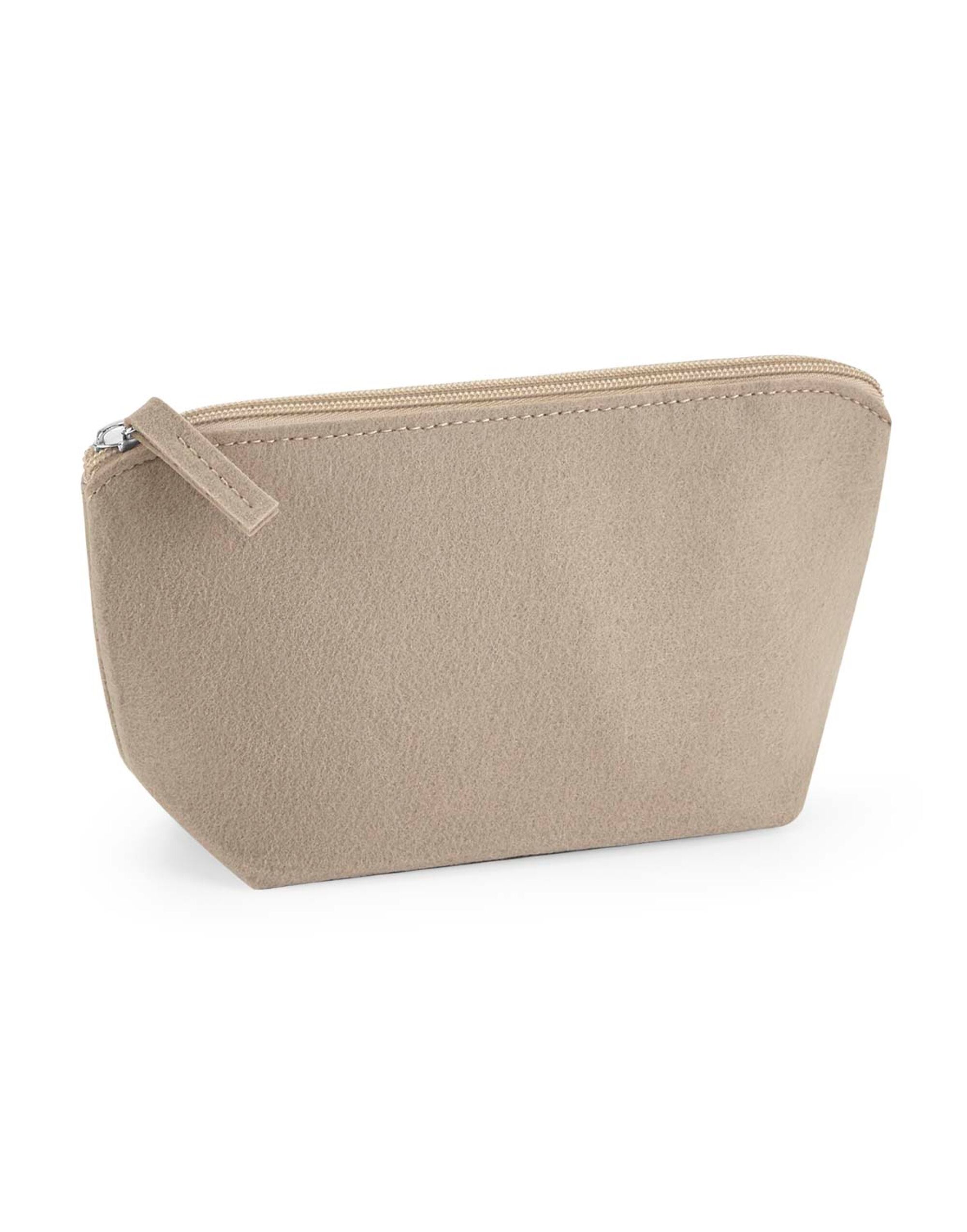 BG724 Felt Accessory Bag Sand