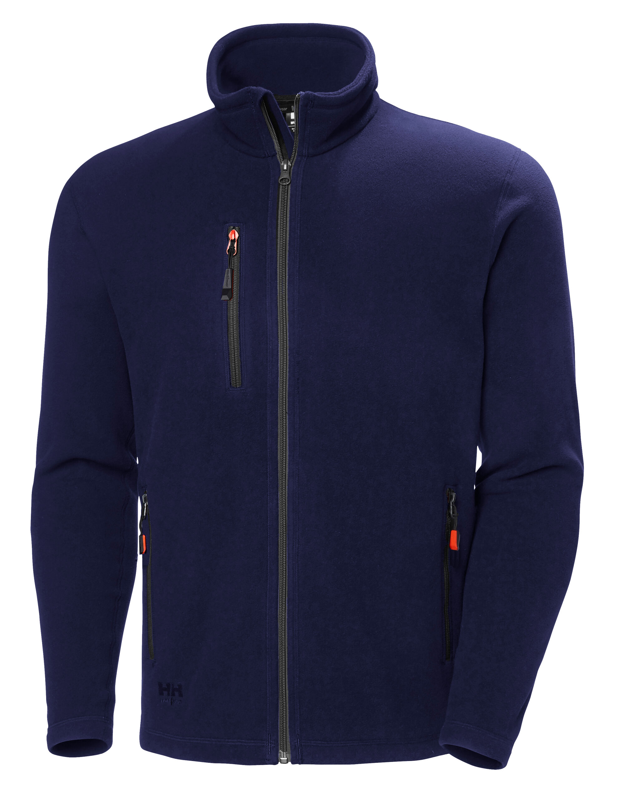 72026 Oxford Fleece Jacket Navy Blue 72026 Oxford Fleece Jacket Navy Blue