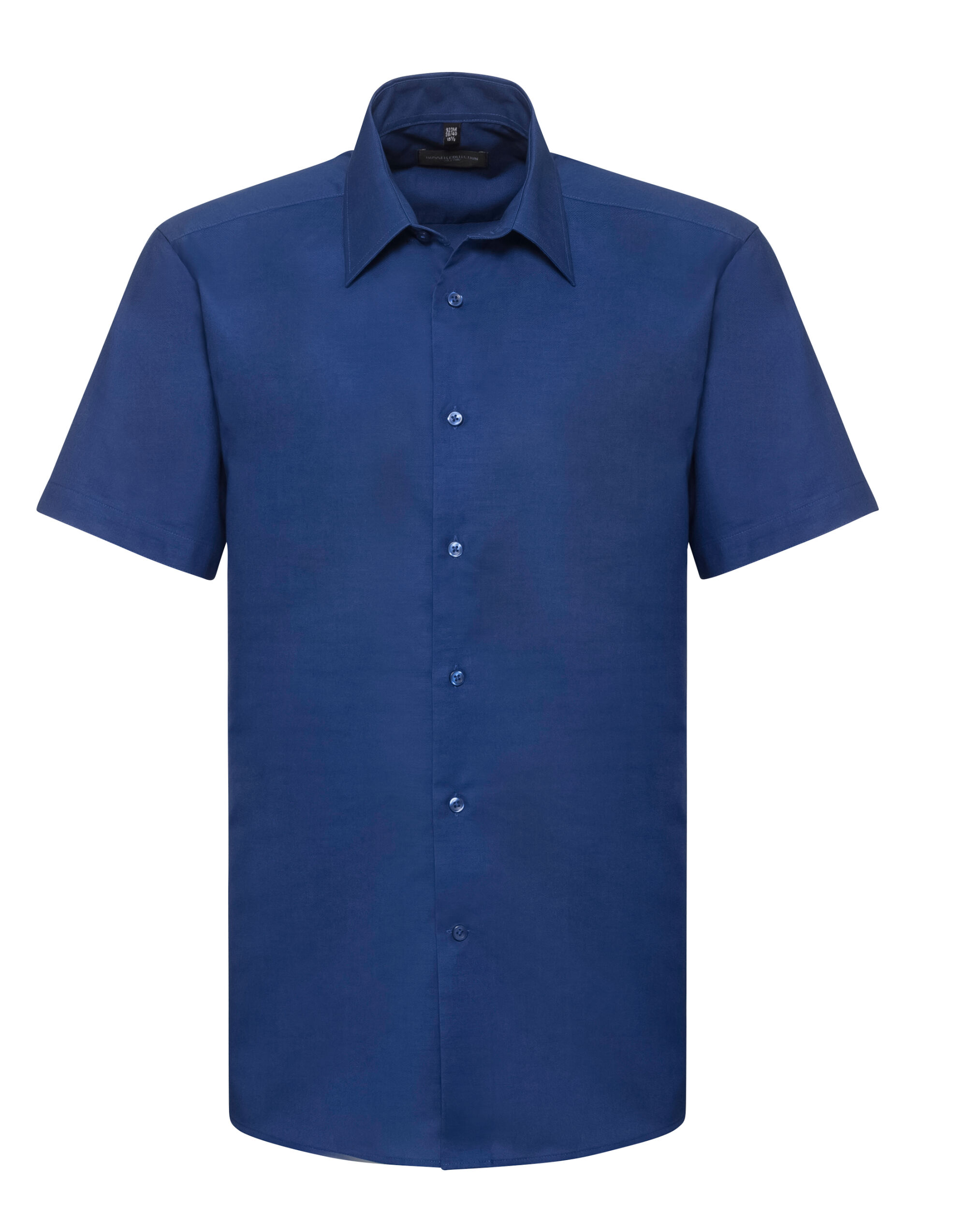 Bright Royal Men’s Short Sleeve Tailored Oxford Shirt Bright Royal Men’s Short Sleeve Tailored Oxford Shirt