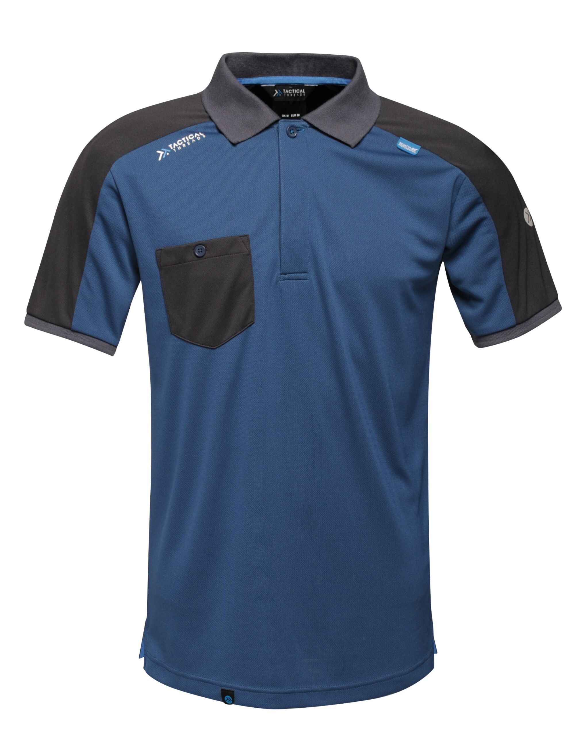 Blue Wing Offensive Wicking Polo