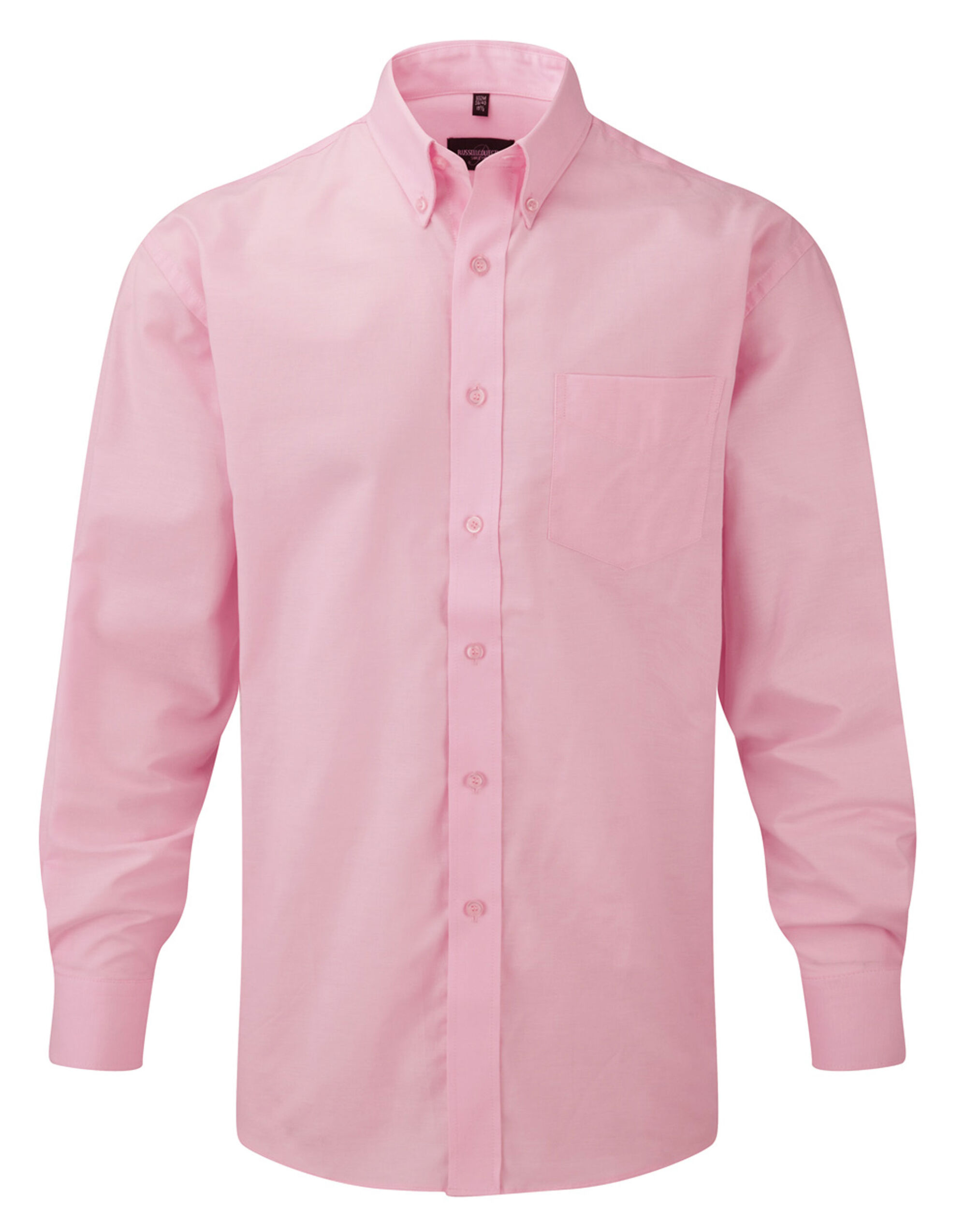 Classic Pink Men’s Long Sleeve Classic Oxford Shirt Classic Pink Men’s Long Sleeve Classic Oxford Shirt