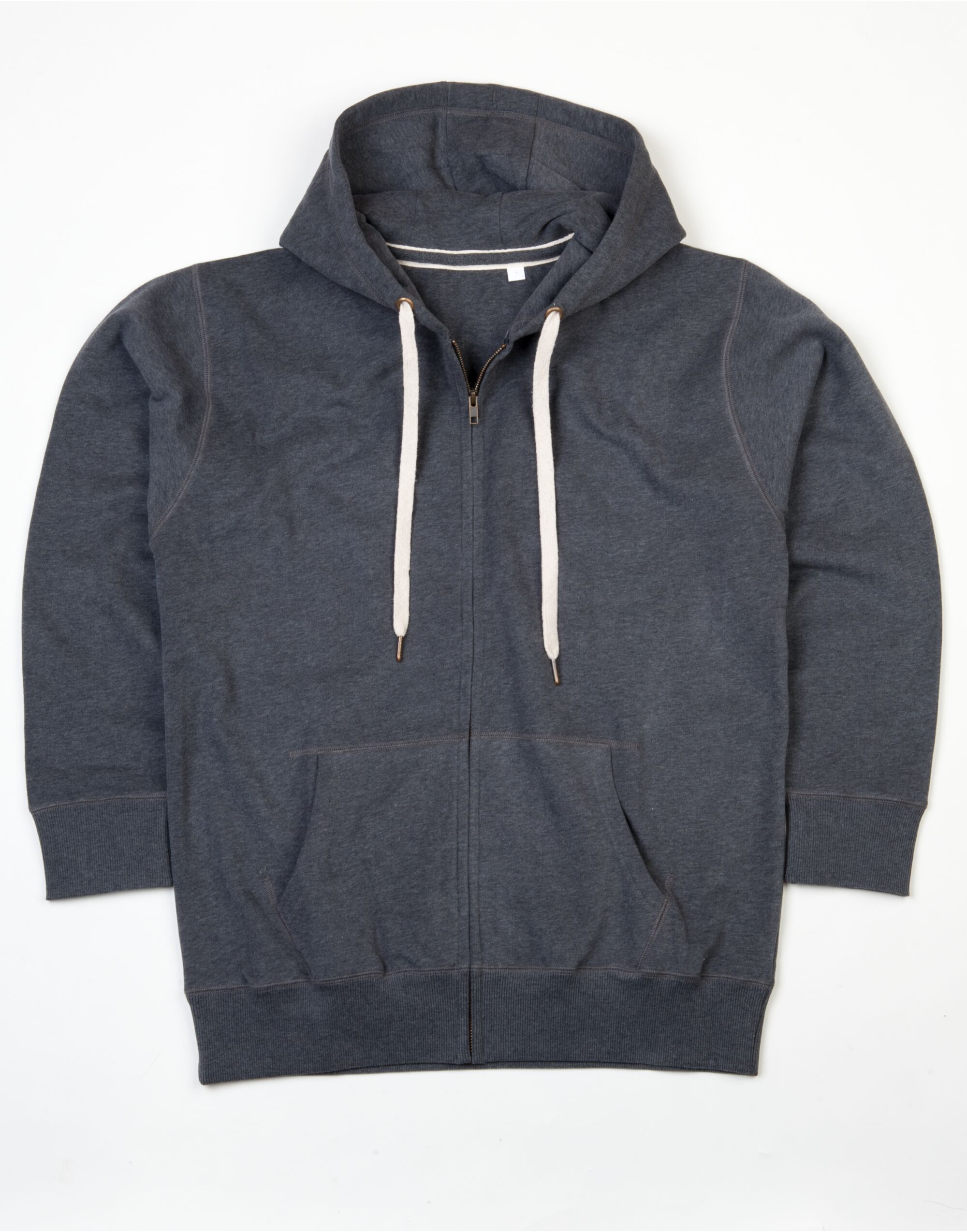 M83 Charcoal Grey Melange Men’s Superstar Zip-Through Hoodie