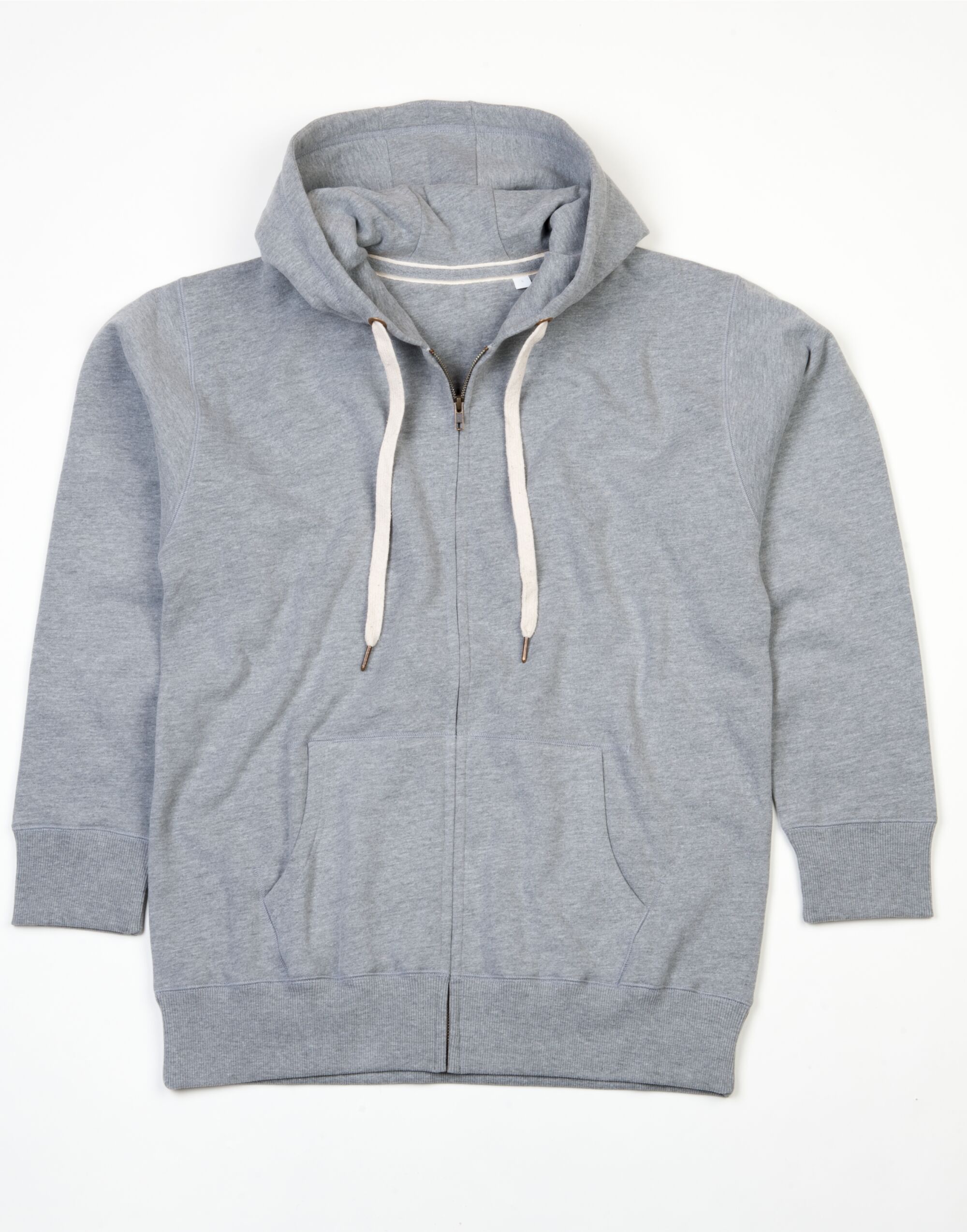 M83 Heather Grey Melange Men’s Superstar Zip-Through Hoodie