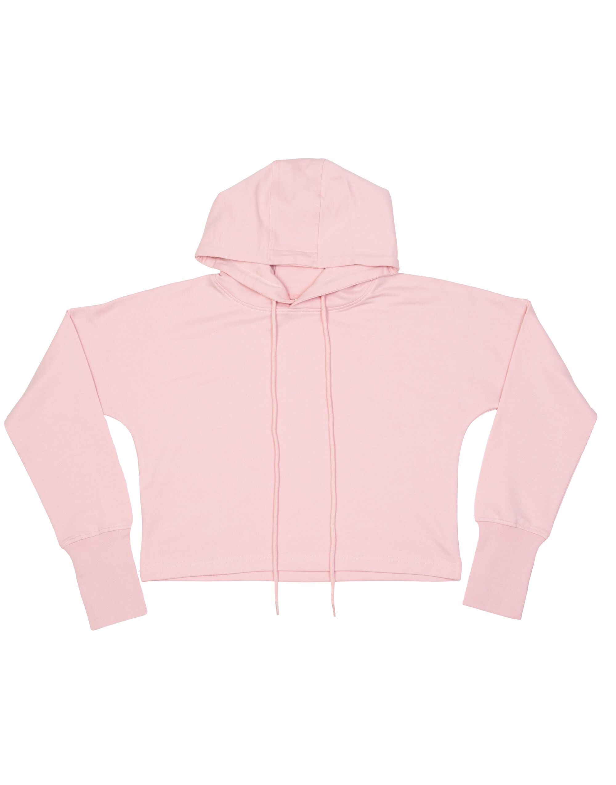 M140 Cropped Hoodie Soft Pink