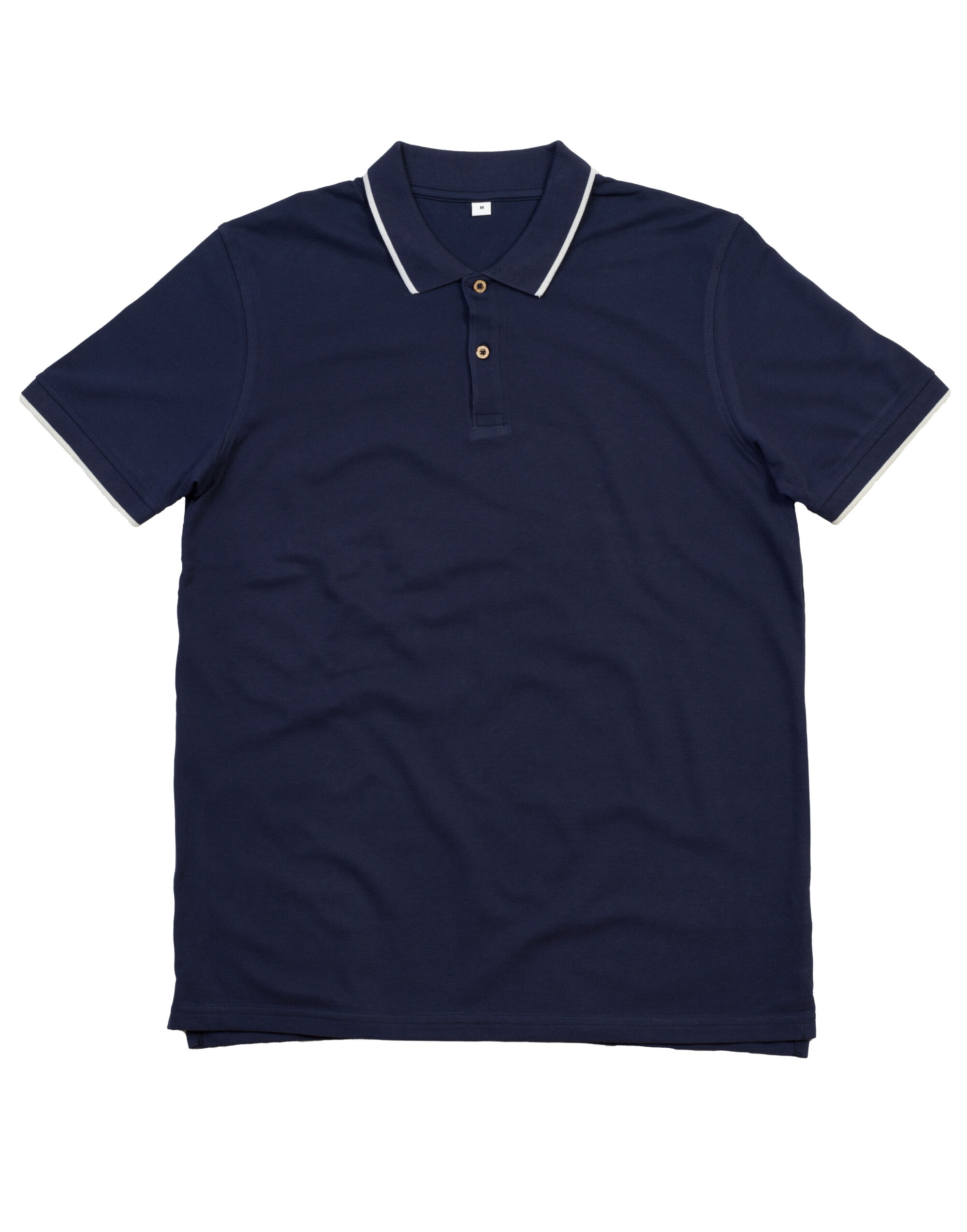 M191 The Tipped Polo Navy/White