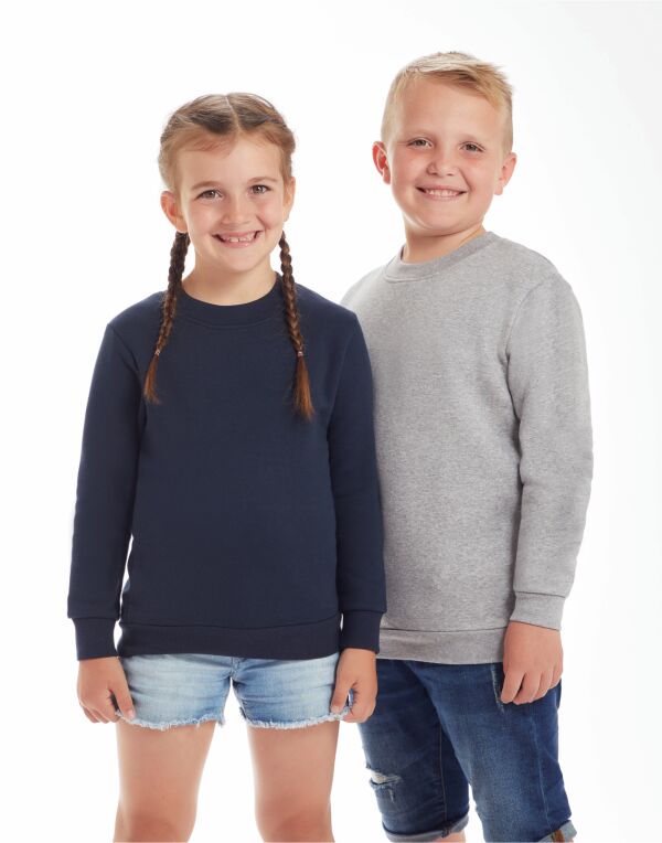 MK05 Black Kid’s Essential Organic Sweatshirt