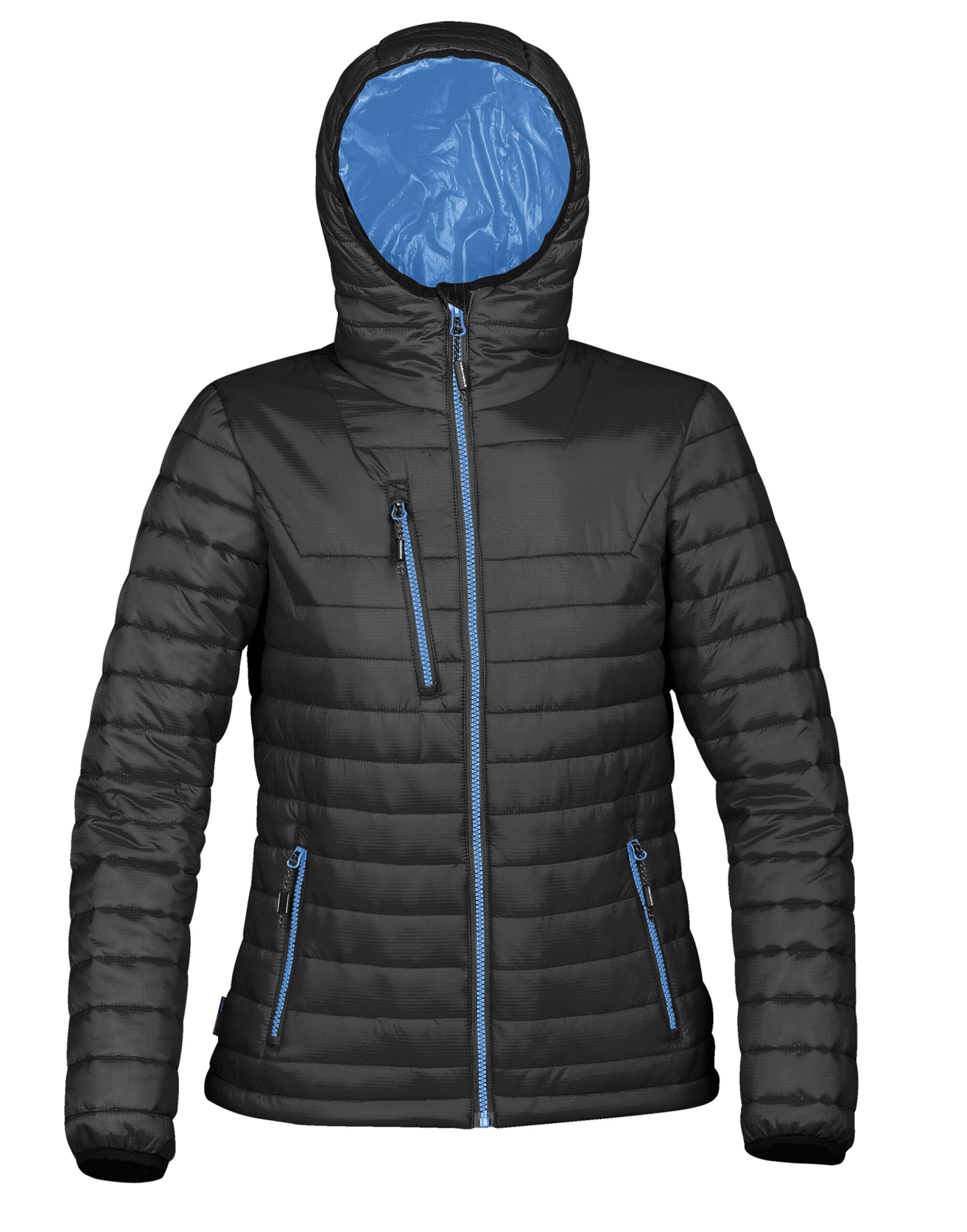 AFP-1W Women’s Gravity Thermal Jacket Black/ Marine Blue