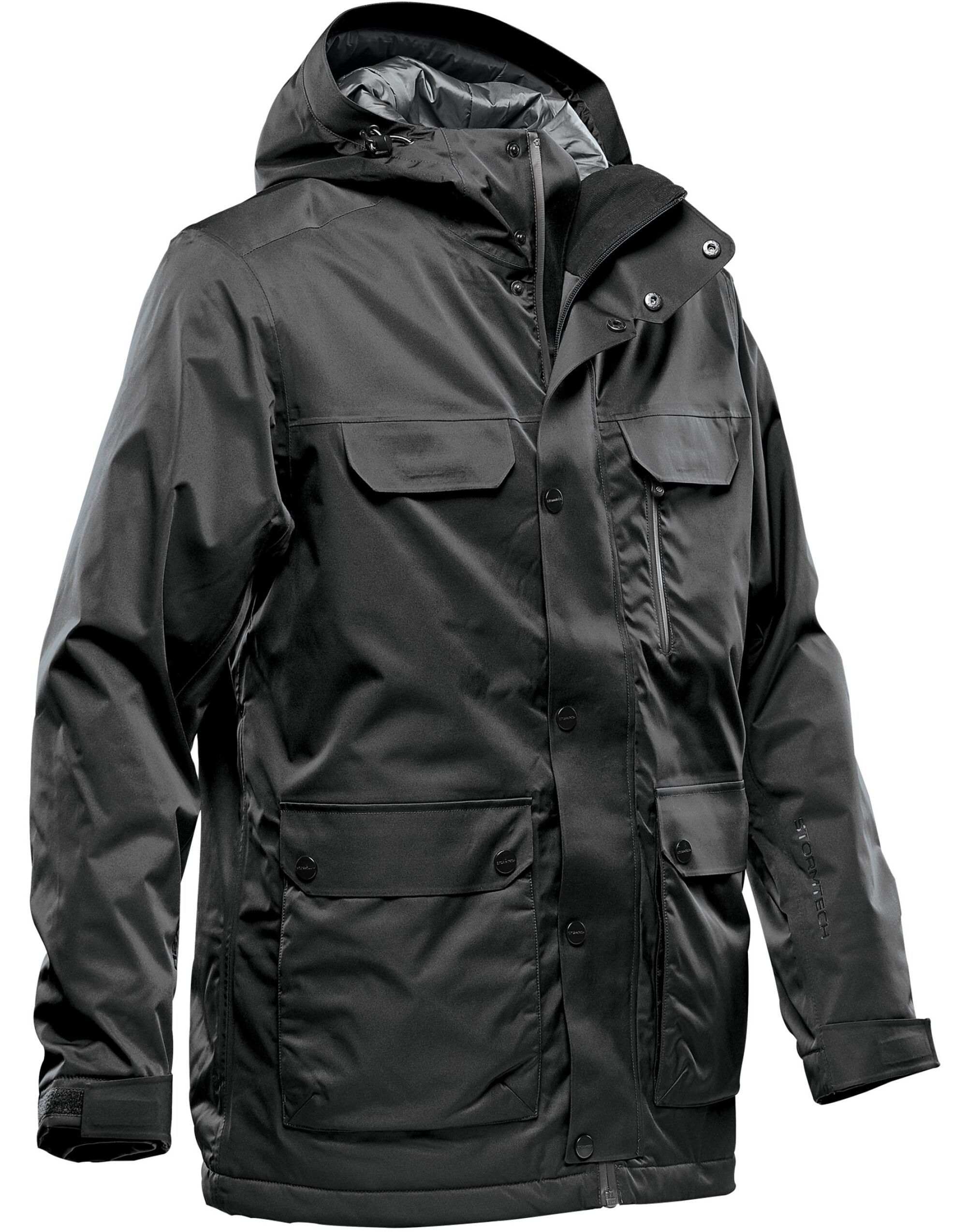 ANX-1 Men’s Zurich Thermal Jacket Charcoal ANX-1 Men’s Zurich Thermal Jacket Charcoal