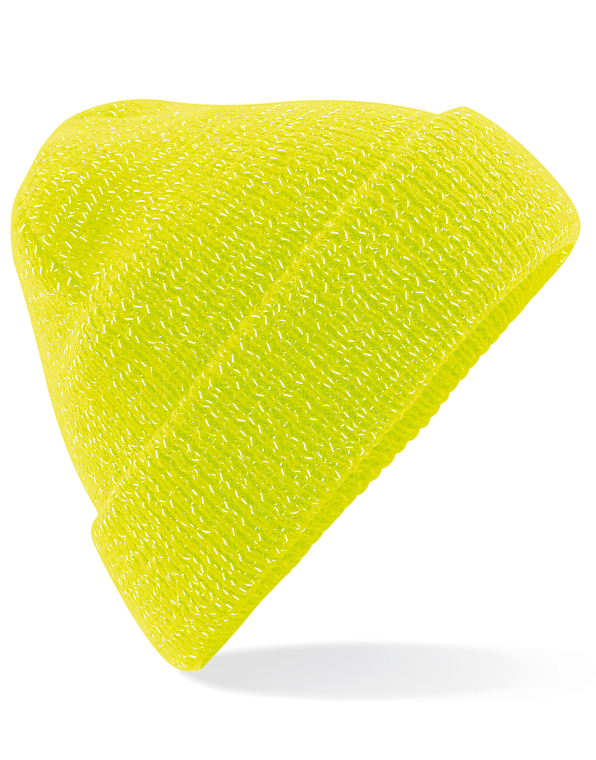 Fluro Yellow Reflective Beanie Fluro Yellow Reflective Beanie