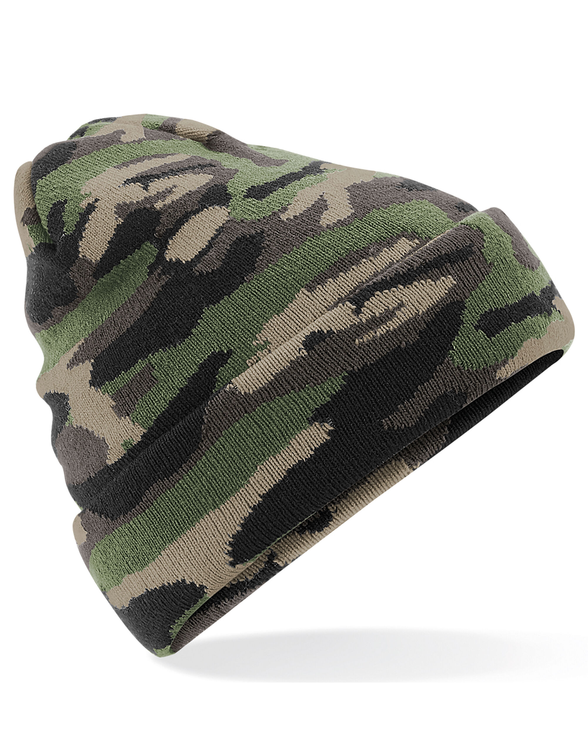 Jungle Camo Camo Cuffed Beanie