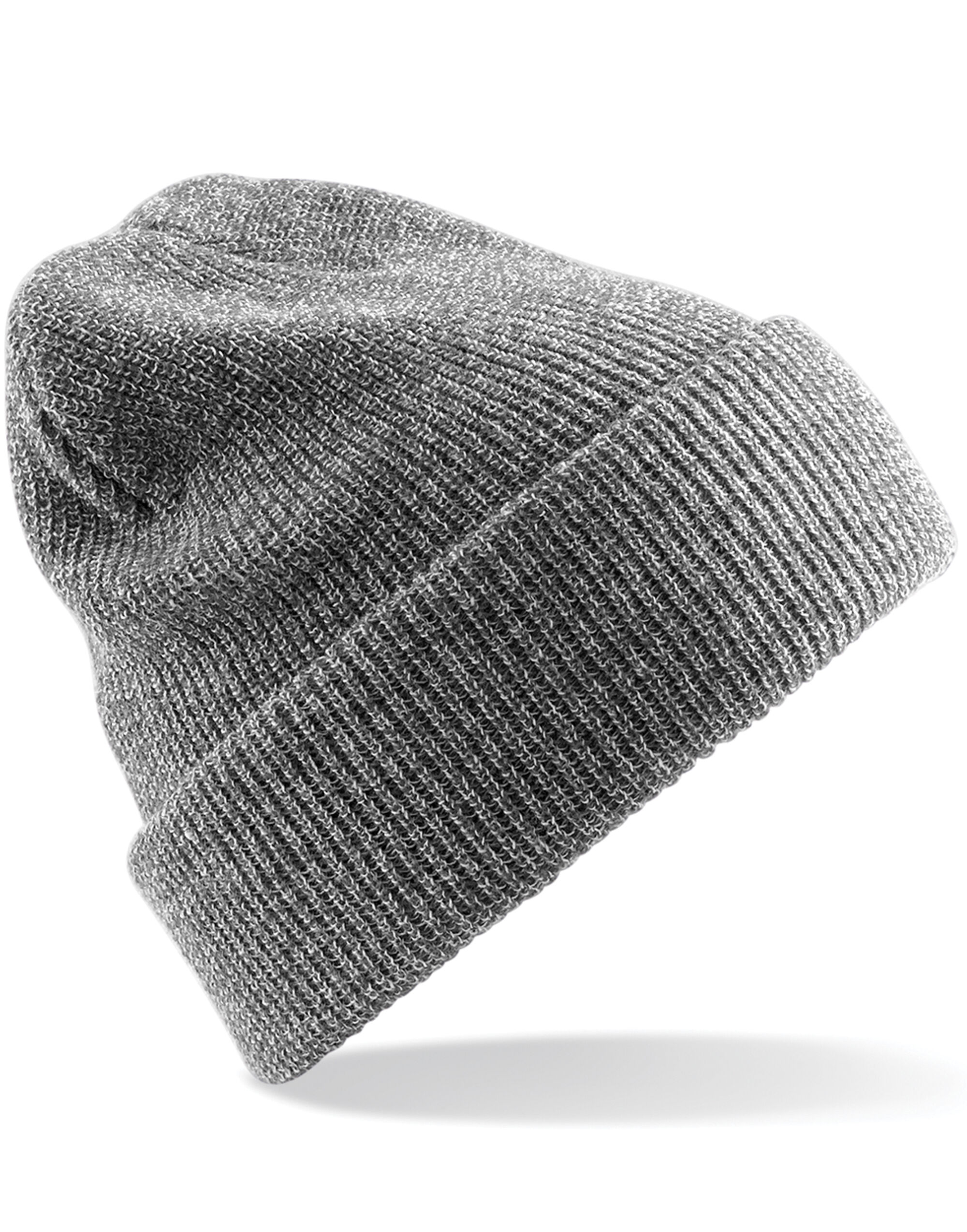 B425 Heritage Beanie Heather Grey
