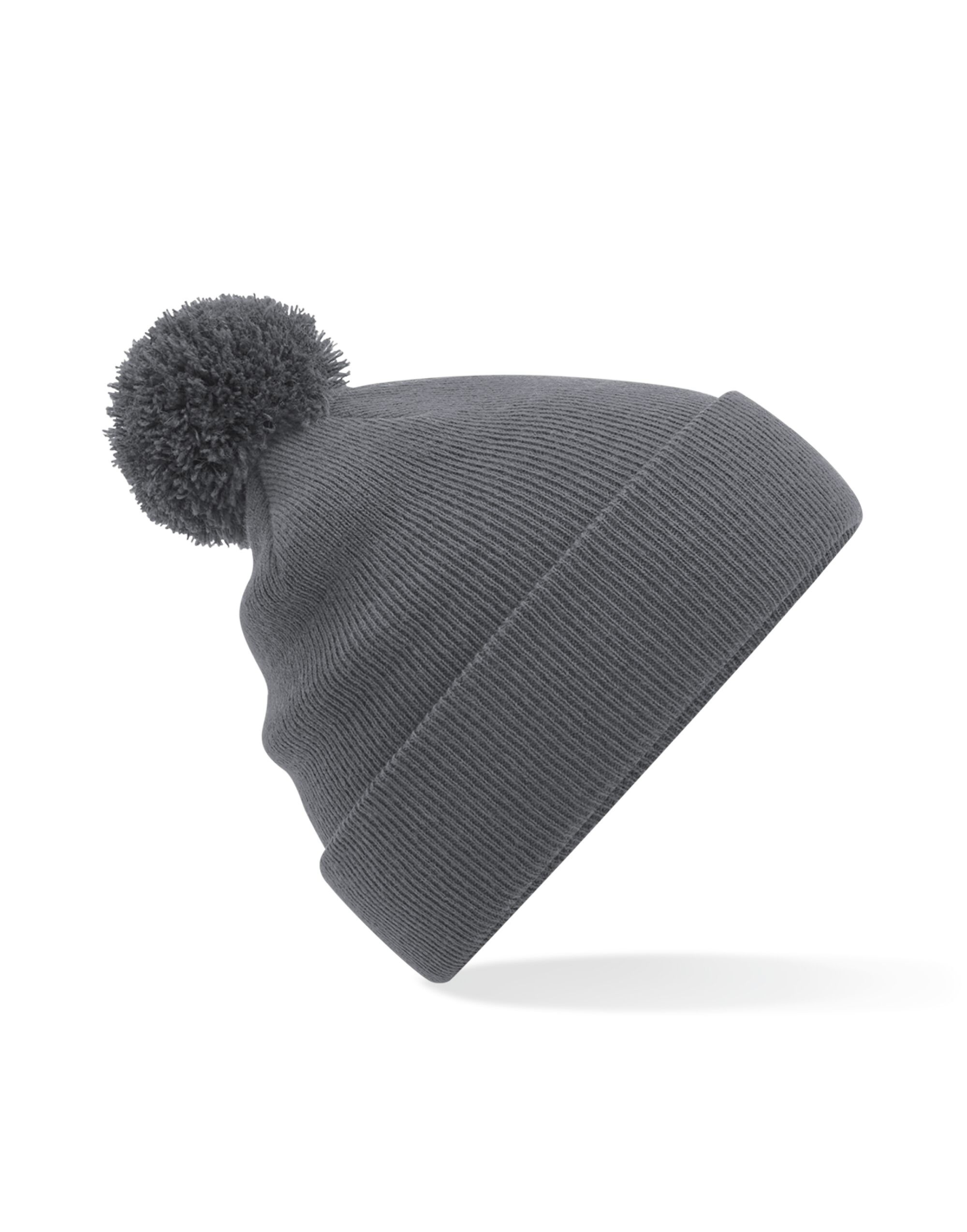 Graphite Junior Original Pompom Beanie