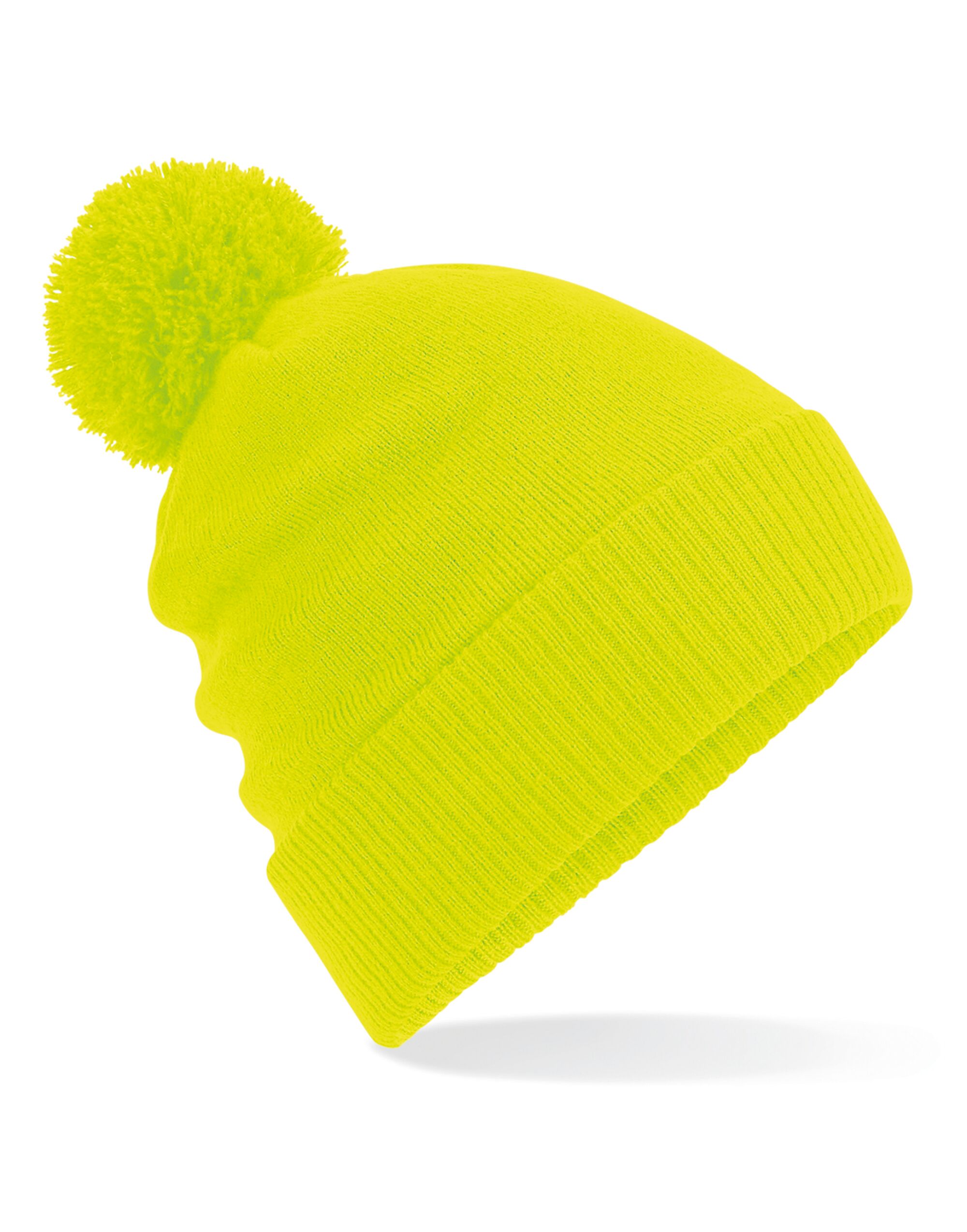 B439 Thermal Snowstar® Beanie Fluoresent Yellow