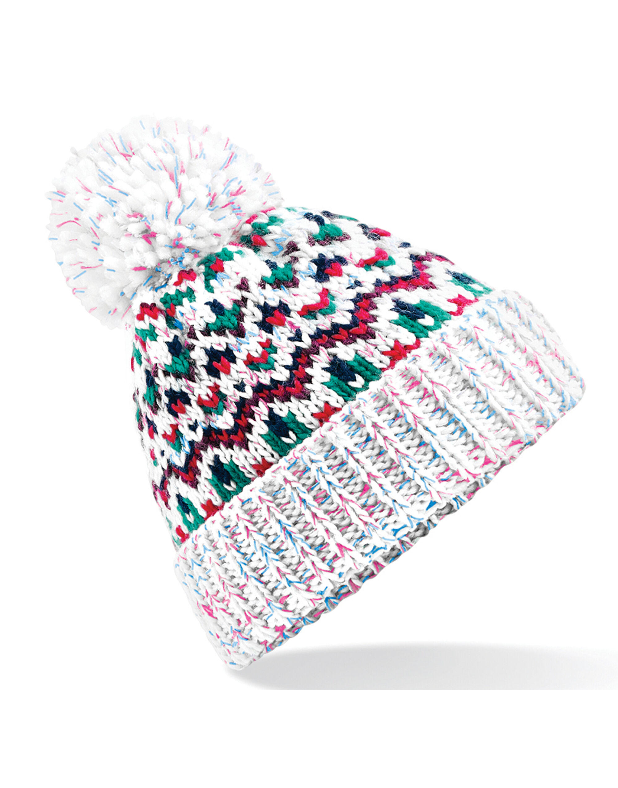 B458 Blizzard Bobble Beanie Sherbert Dip