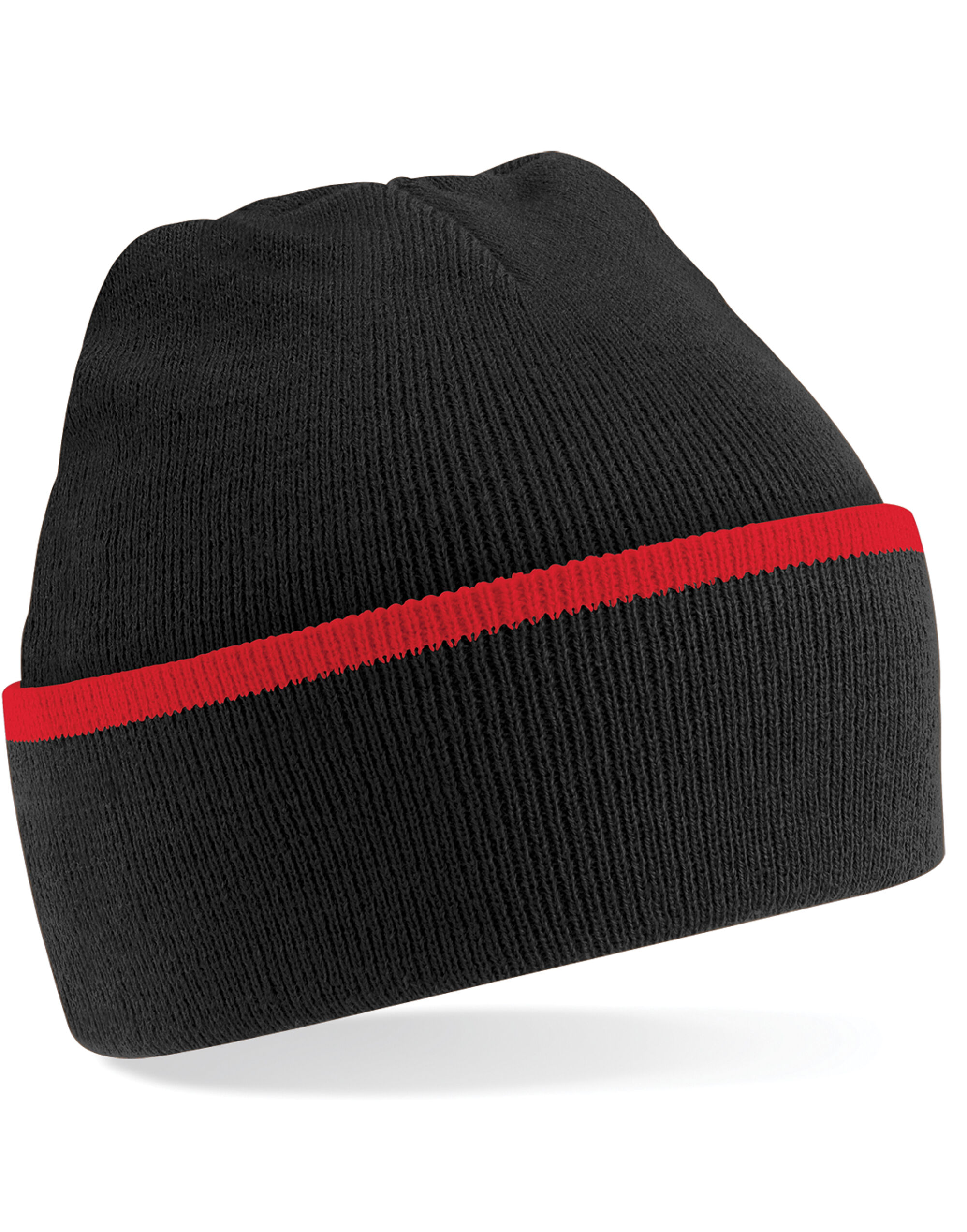 B471 Teamwear Beanie Black/Classic Red B471 Teamwear Beanie Black/Classic Red