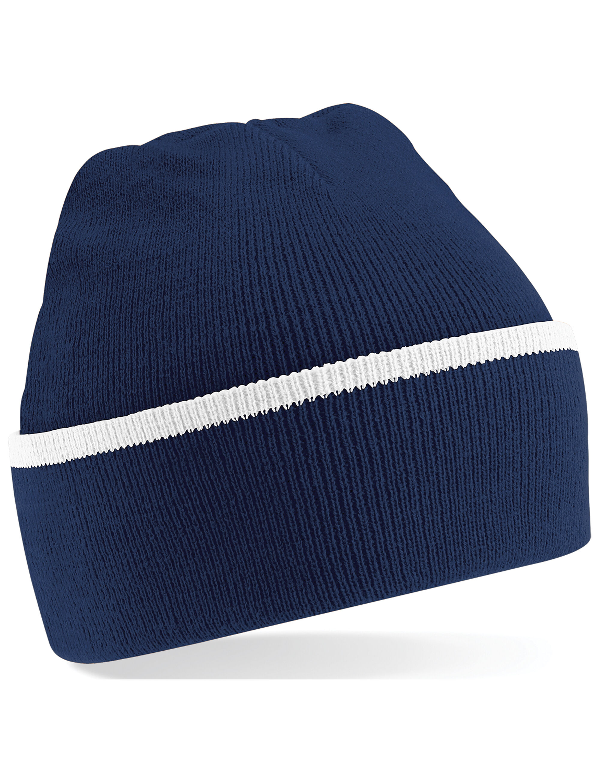 B471 Teamwear Beanie French Navy/White