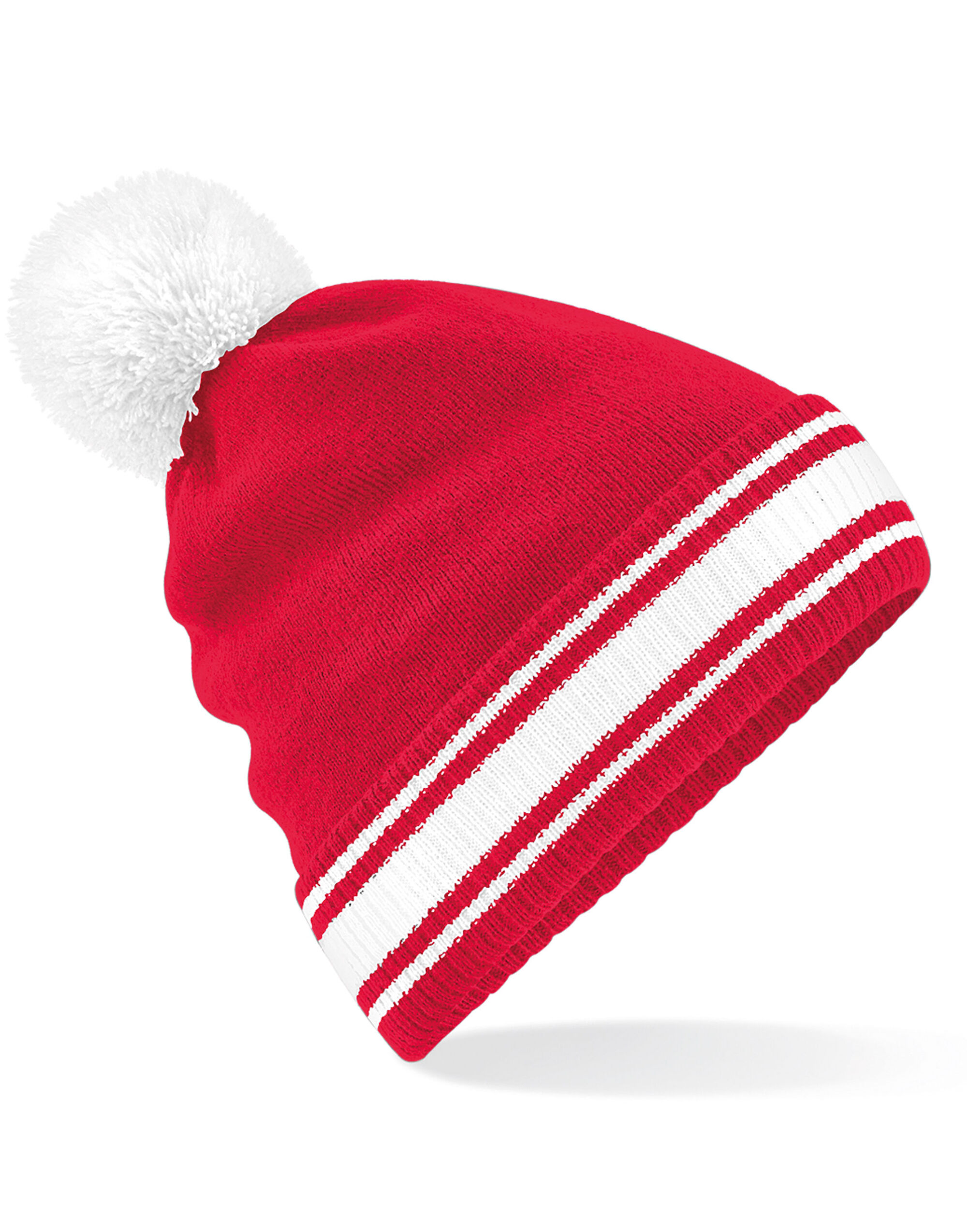 Classic Red/White Stadium Beanie